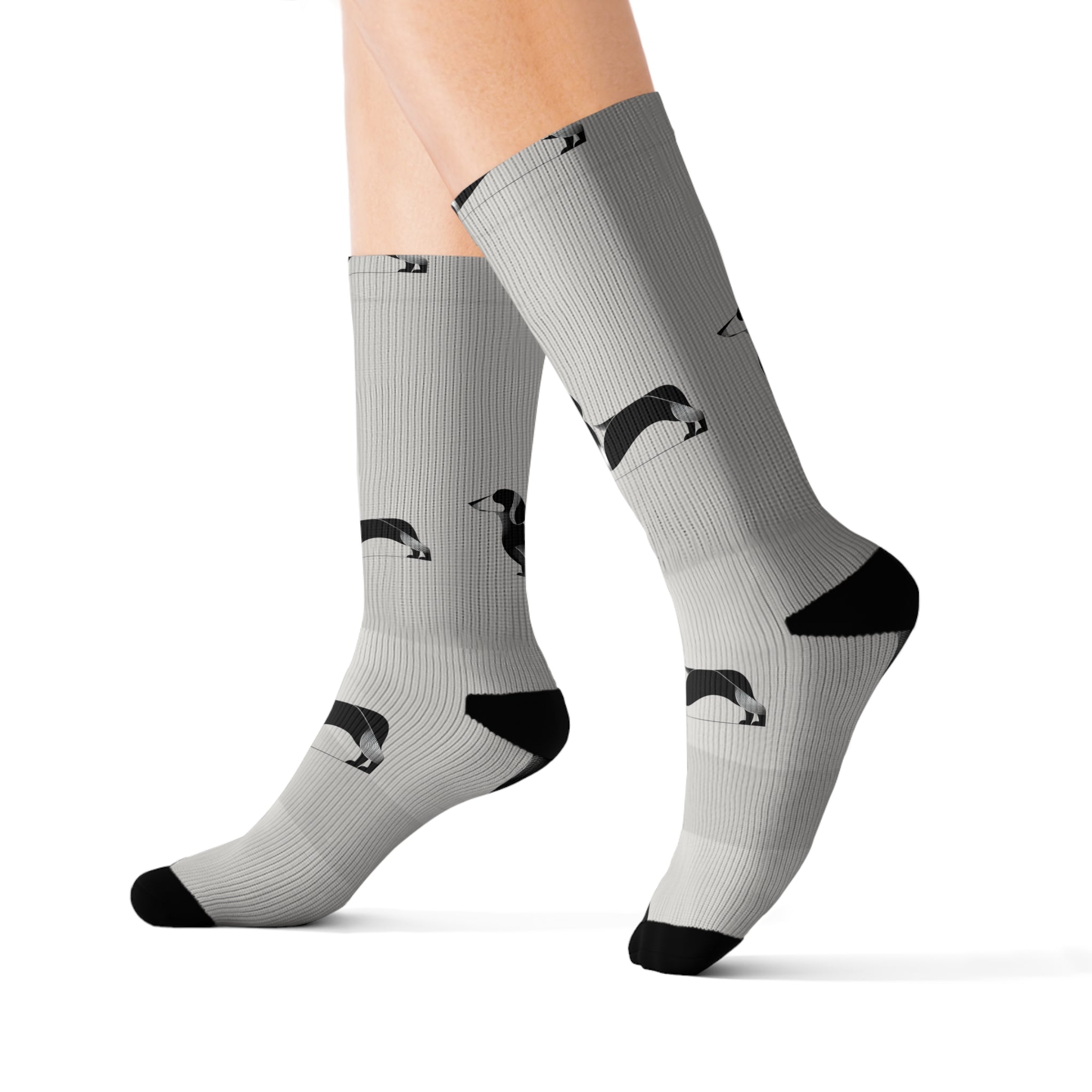 Whimsical Dog Print Socks for Animal Lovers, Fun Gift for Dog Owners, Cozy Everyday Socks, Perfect for Birthdays and Celebrations