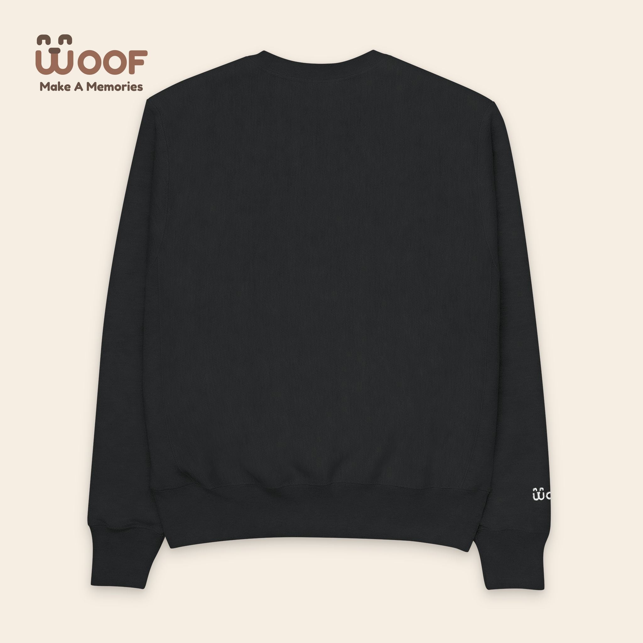 Woof Champion Crewneck Sweatshirt, Funny Dog Sweatshirt, Pet Lover Gift, Cozy Crewneck, Casual Style, Dog Parent Apparel