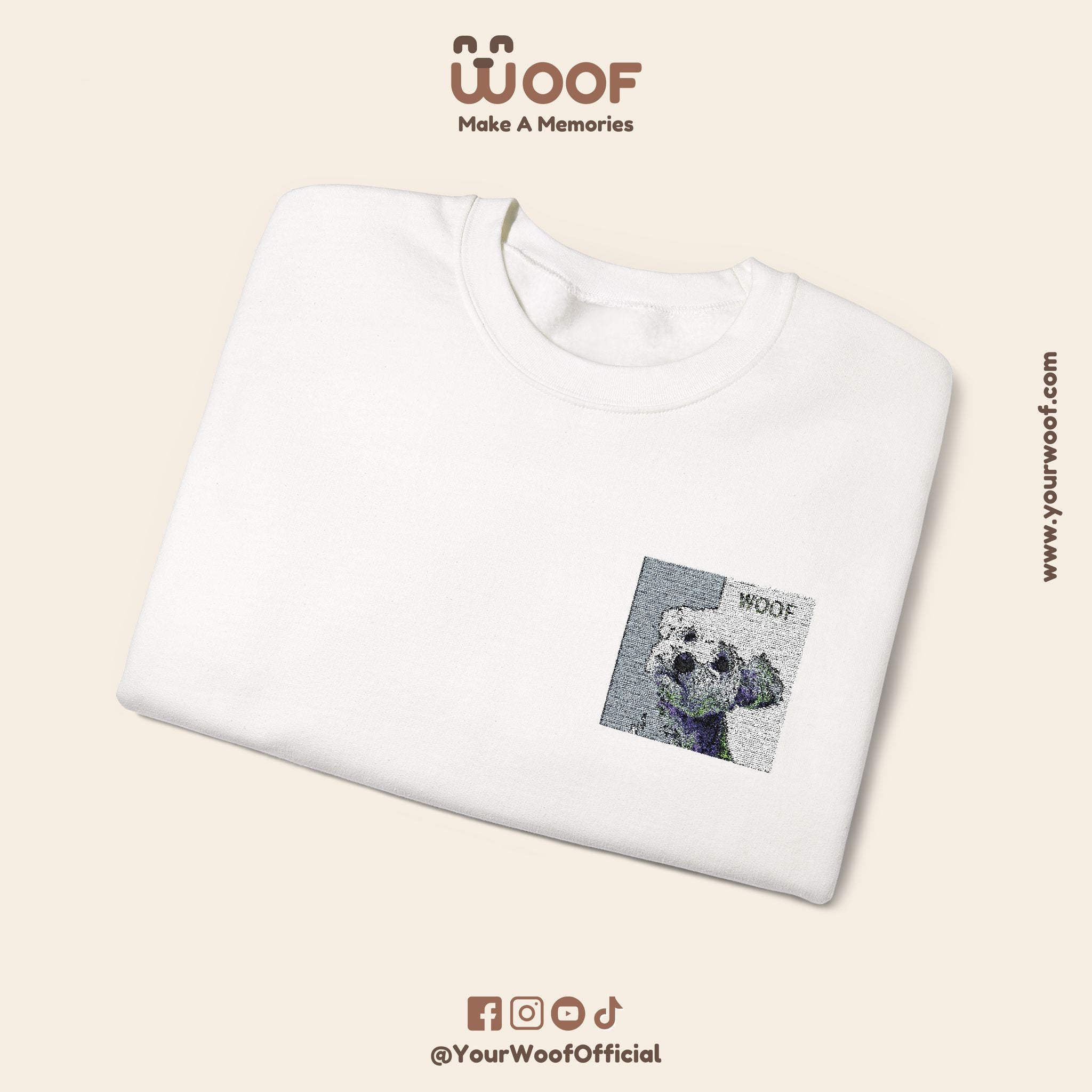 Cozy Dog Lover Crewneck Sweatshirt - Perfect Gift for Animal Lovers