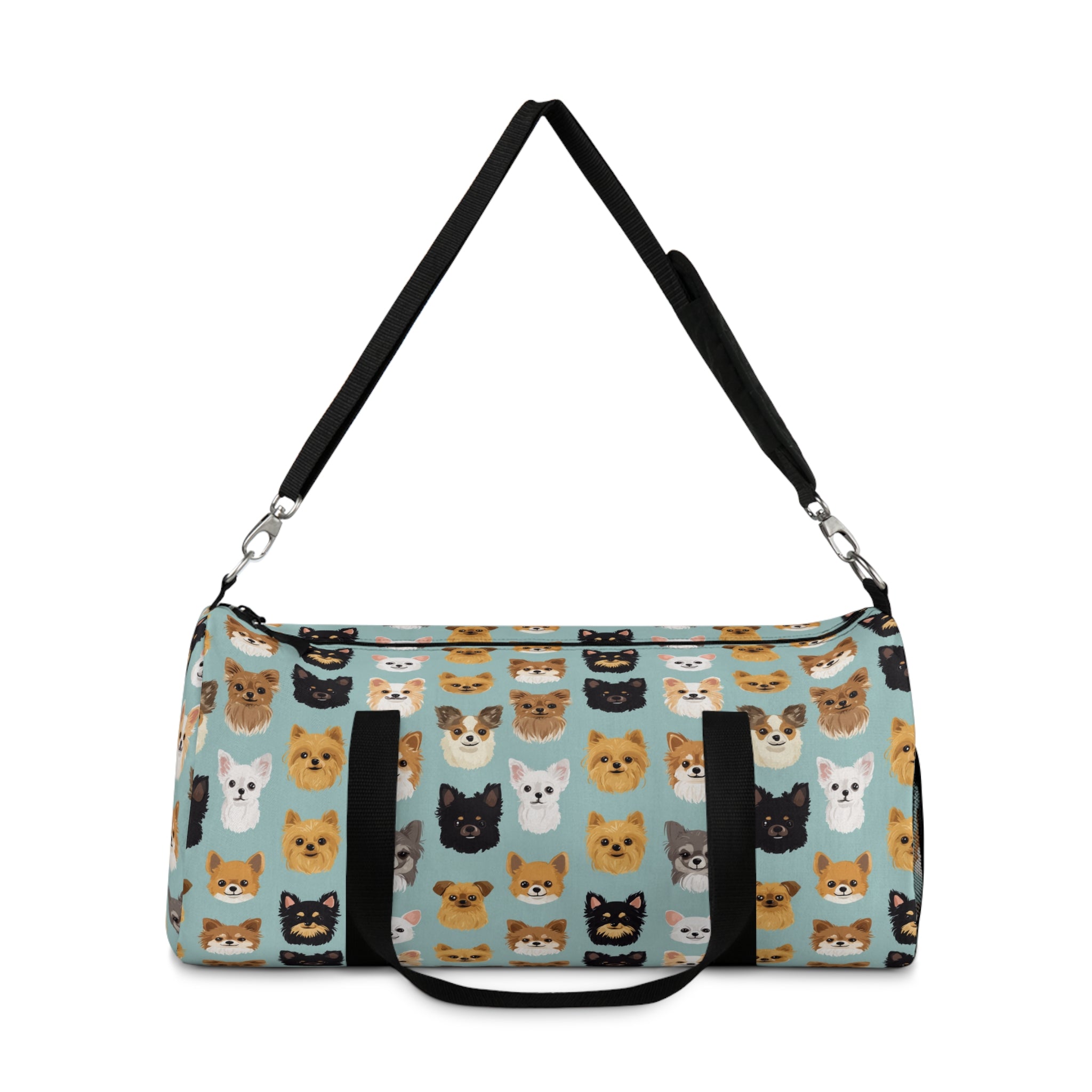 Cute Pet Lover Duffel Bag, Gym Bag, Travel Bag, Overnight Bag, Dog Cat Lover Gift, Fitness and Workout Gear