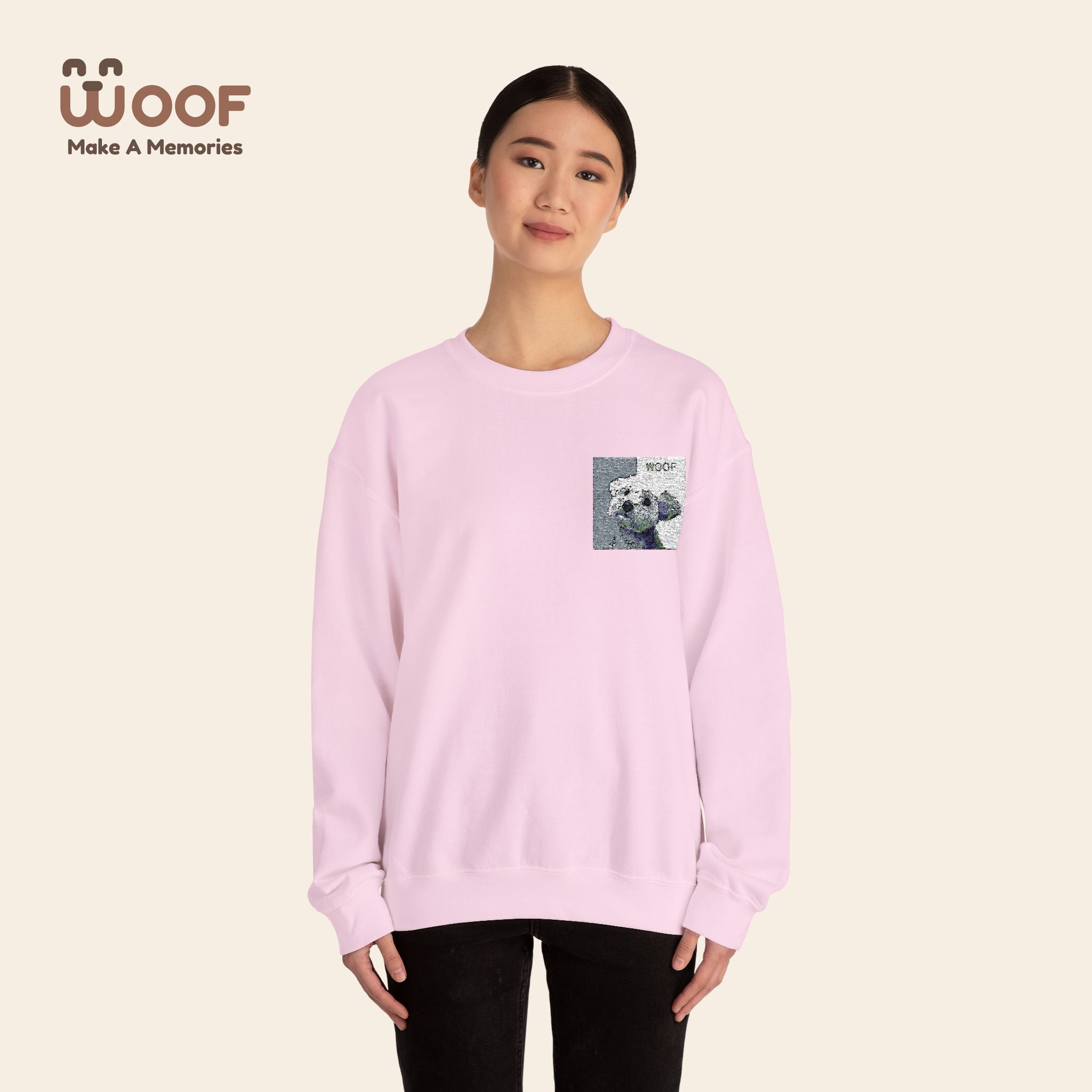 Cozy Dog Lover Crewneck Sweatshirt - Perfect Gift for Animal Lovers
