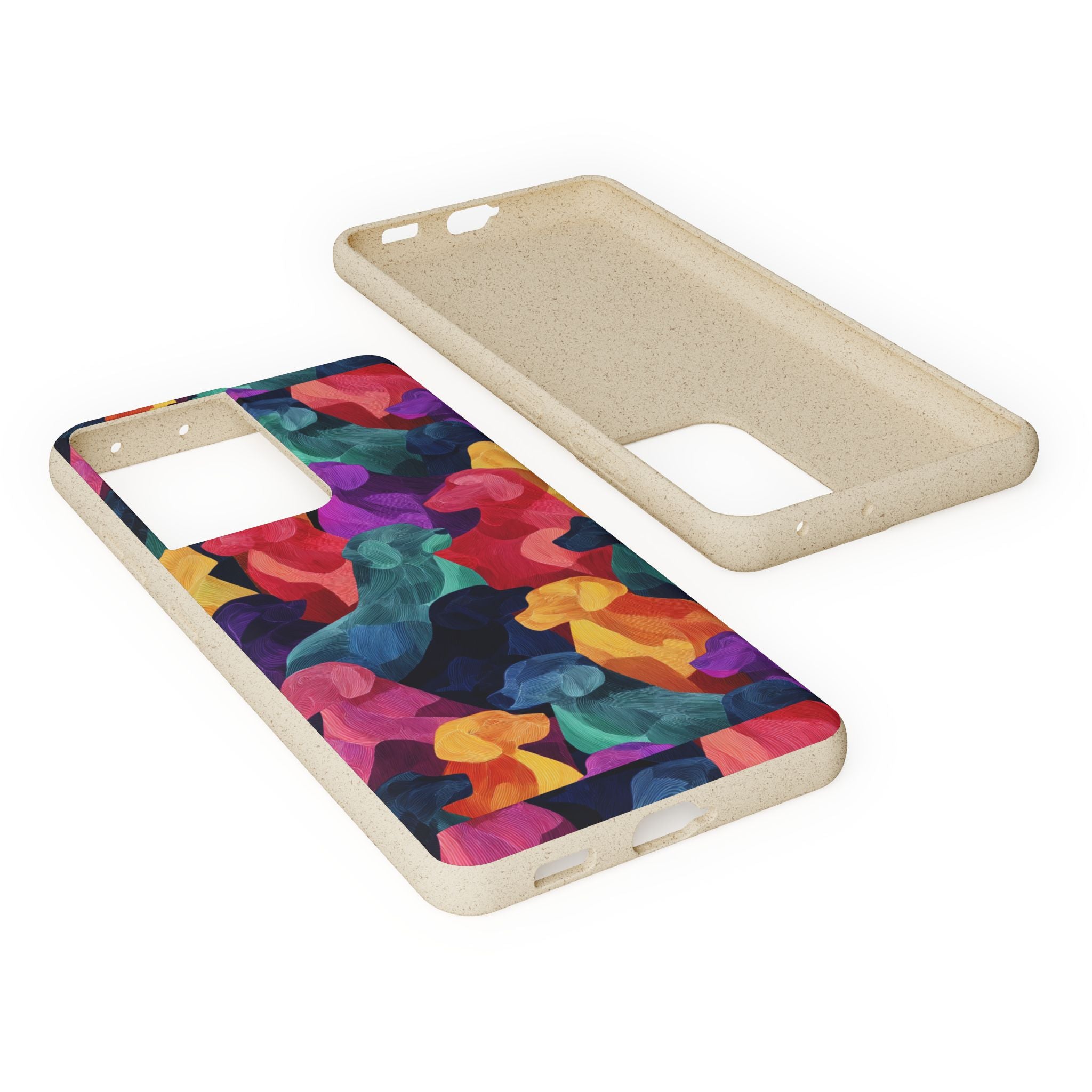 Colorful Dog-Themed Biodegradable Phone Cases, Eco-friendly Gifts for Pet Lovers, Sustainable Accessories for Everyday Use, Dog Lover [...]