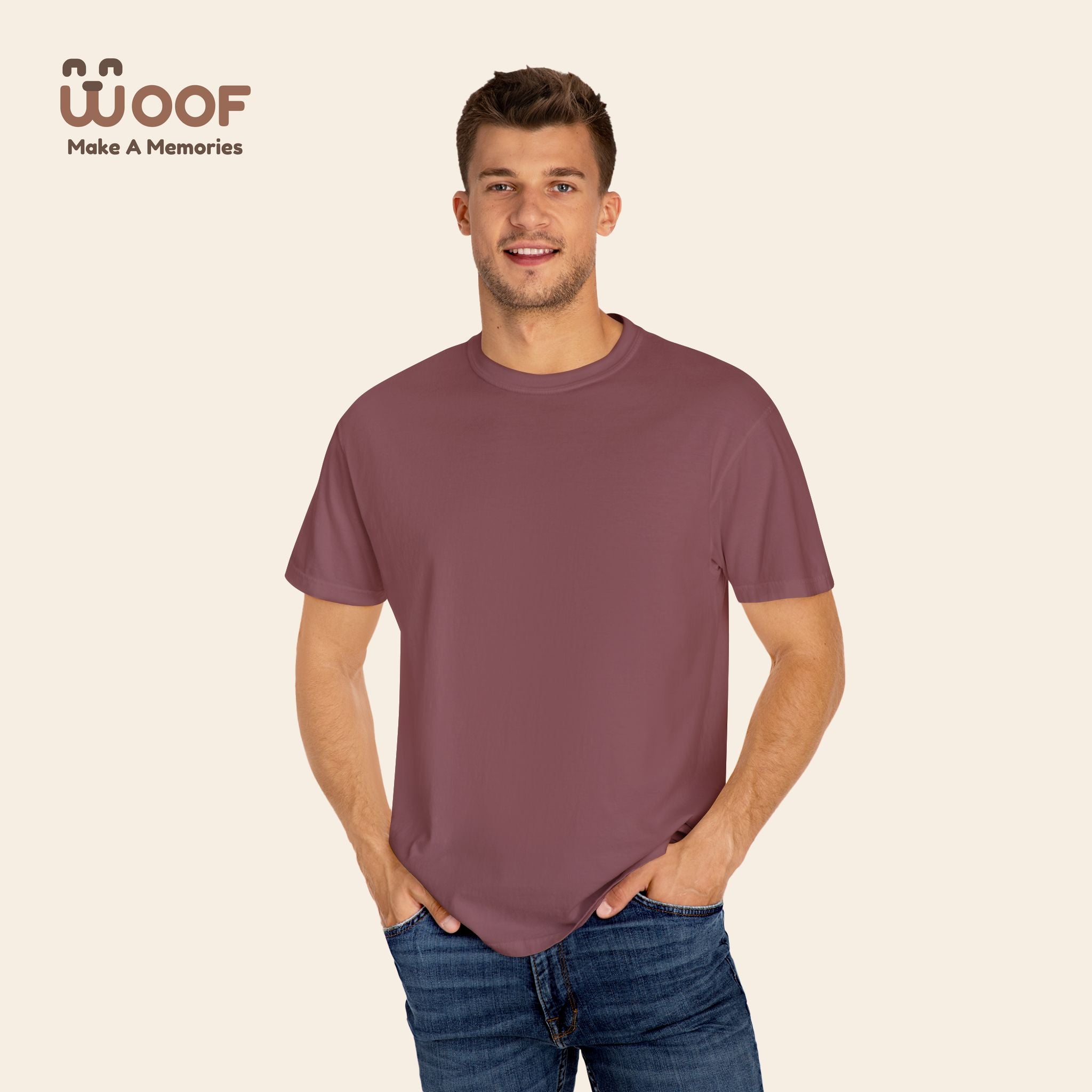 Dog Lover Unisex Garment-Dyed T-Shirt | Casual Pet Apparel, Gifts for Dog Lovers, Animal Lover Tee, Cute Dog T-Shirt, Pet Owner Fashion