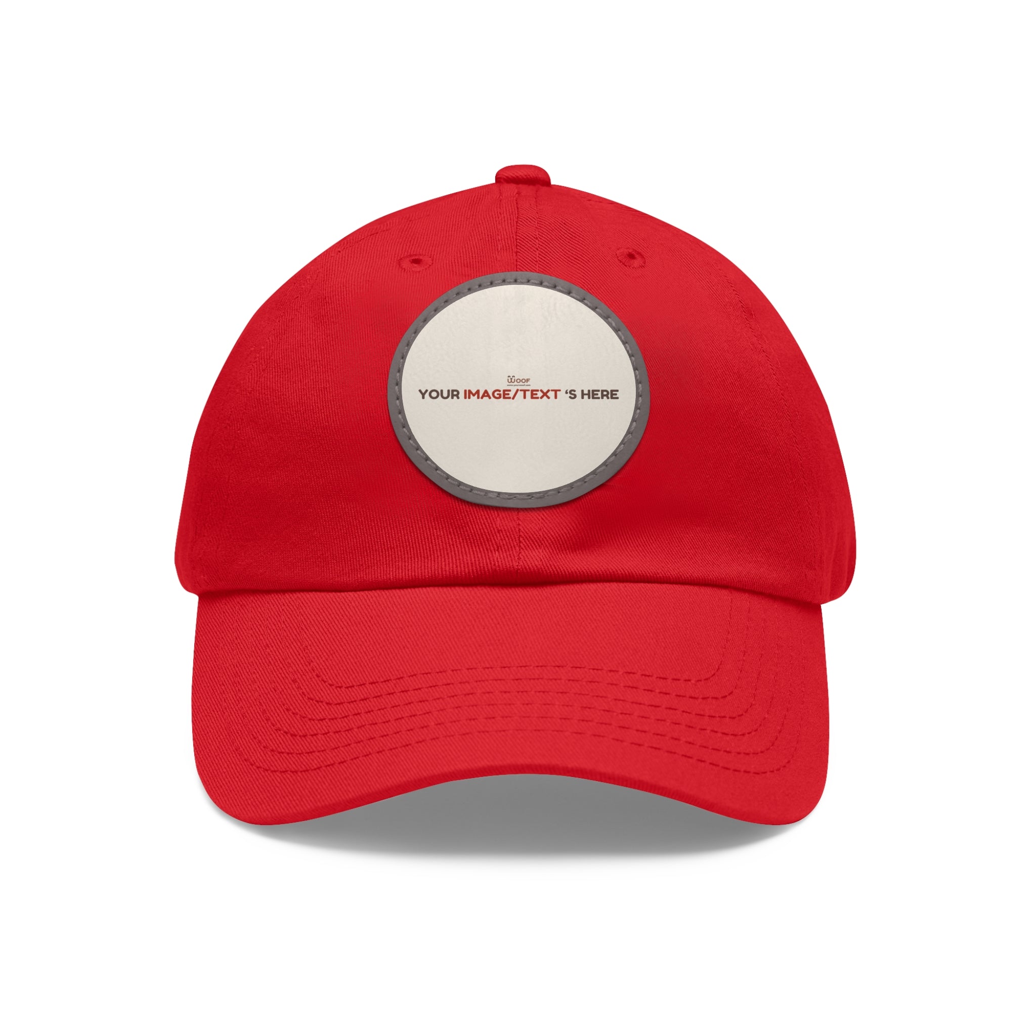 Stylish Dad Hat with Custom Leather Patch, Gifts for Dad, Casual Cap, Vintage Style Hat, Father's Day Accessories, Personalized Headwear