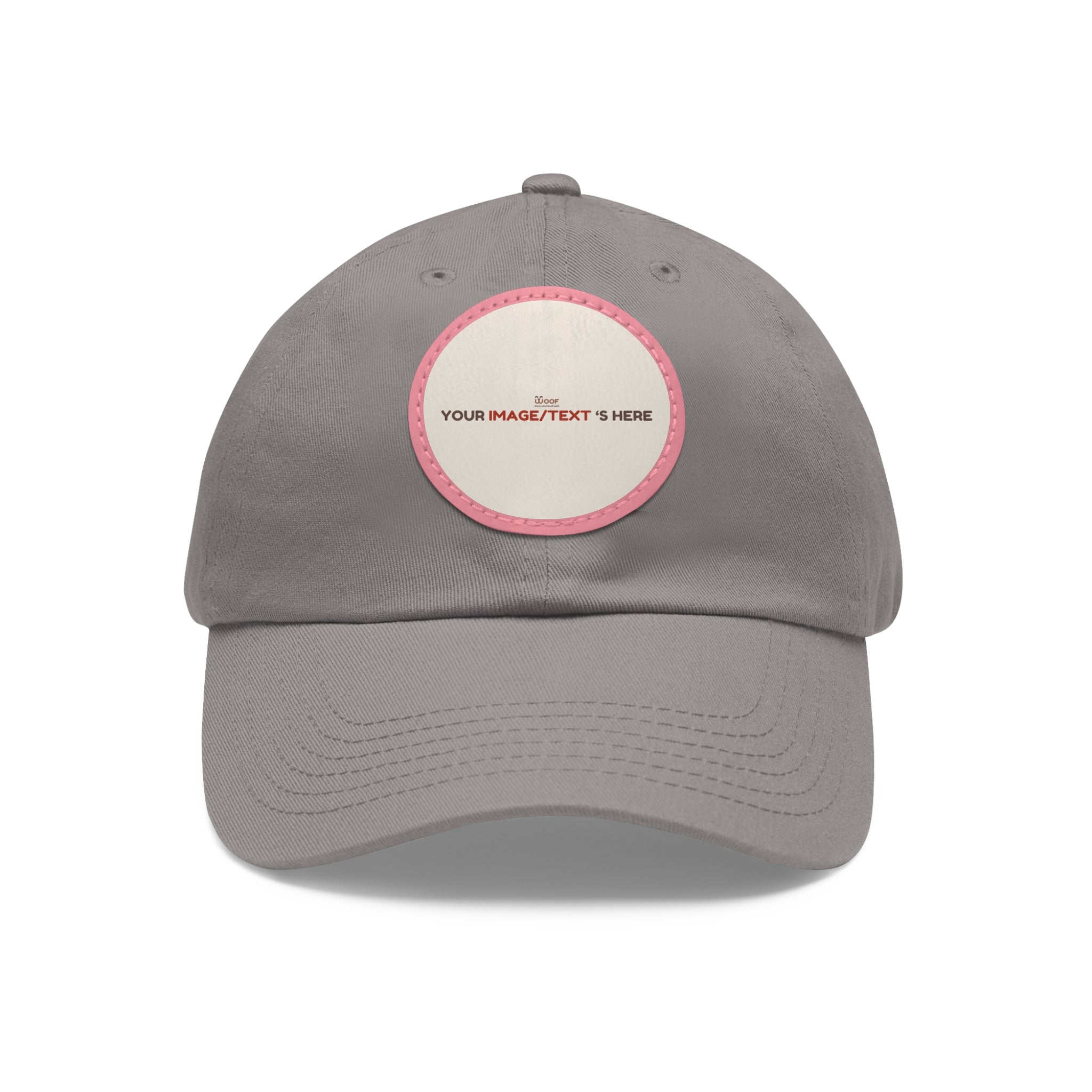 Stylish Dad Hat with Custom Leather Patch, Gifts for Dad, Casual Cap, Vintage Style Hat, Father's Day Accessories, Personalized Headwear