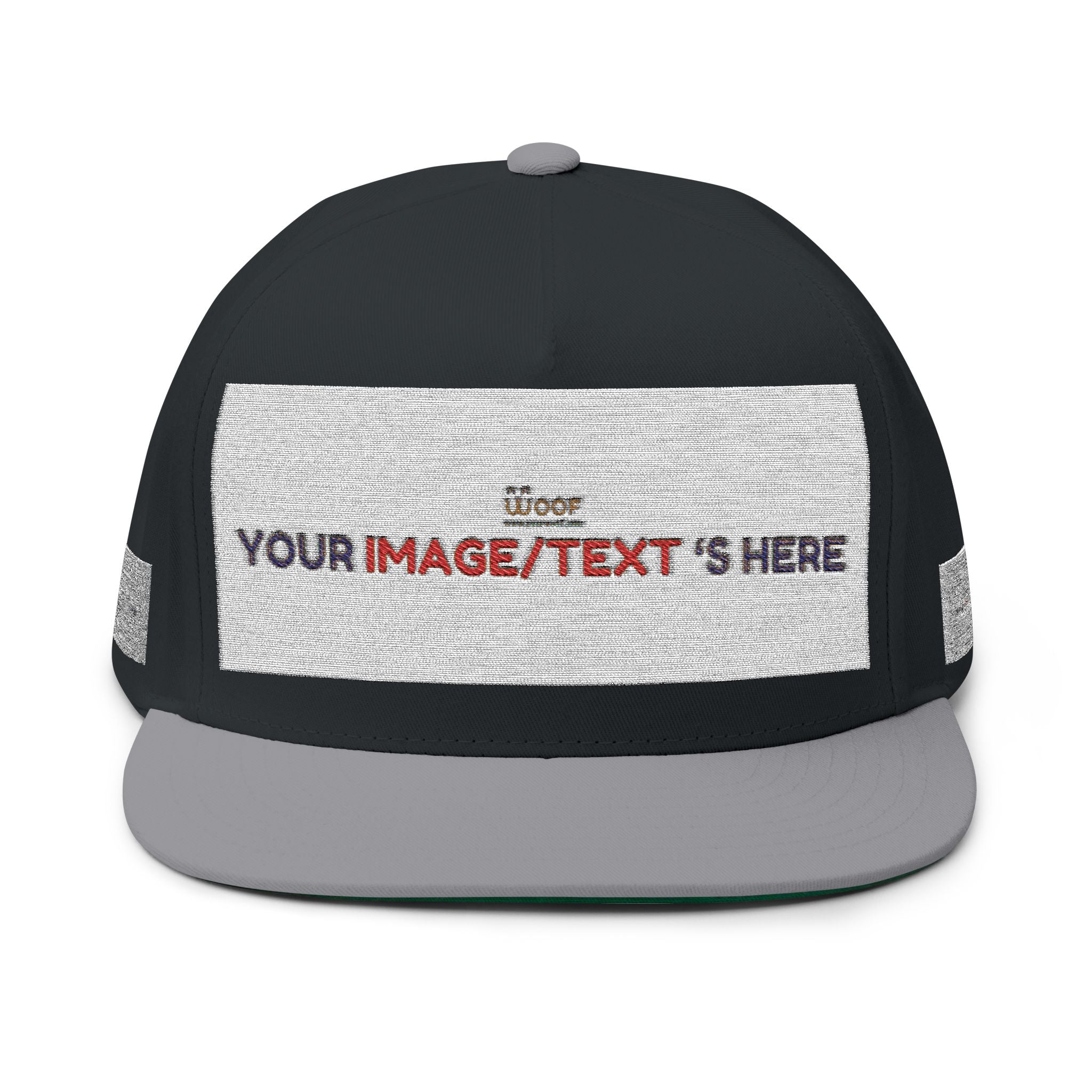 Custom Embroidered Flat Bill Cap | Personalize Your Style | Perfect Gift for Holidays, Sports, and Events | Stylish Headwear