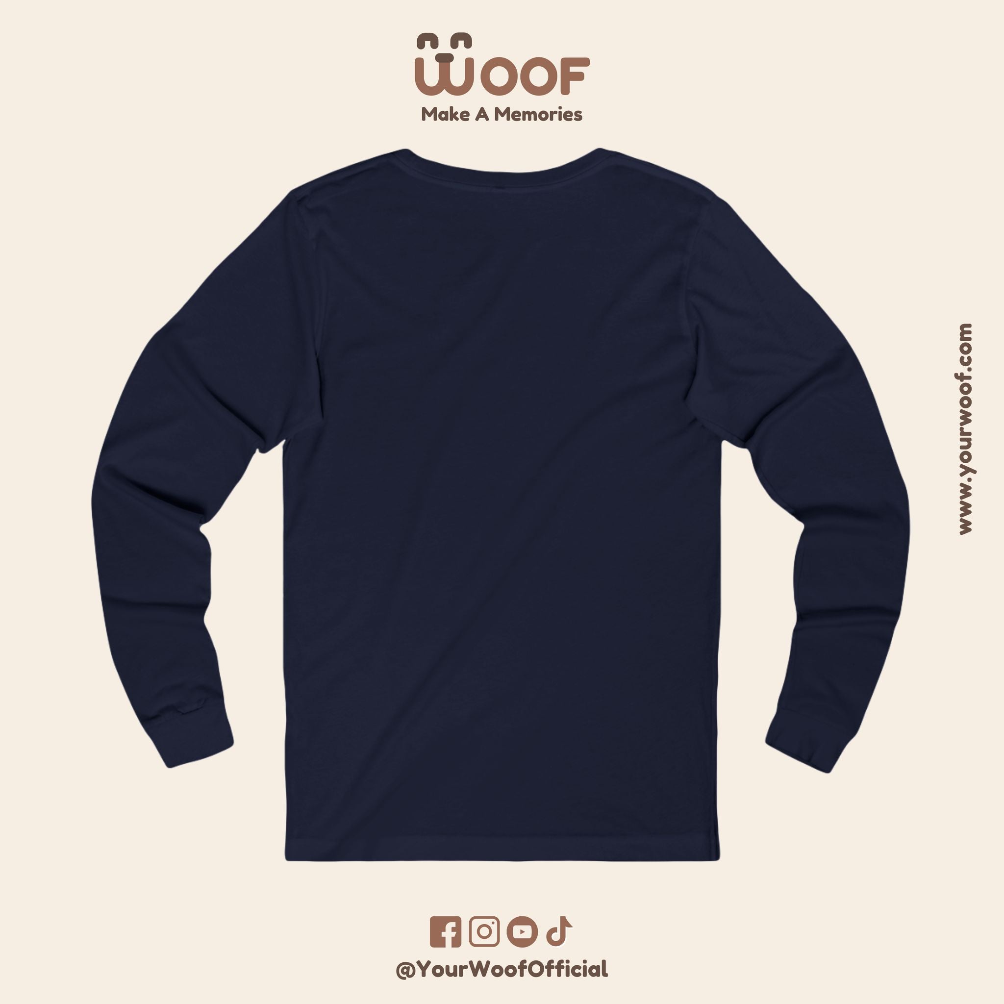 Dog Lover Long Sleeve Tee, Pet Apparel, Gift for Dog Owners, Animal Art Shirt, Casual Wear, Unique Dog Design