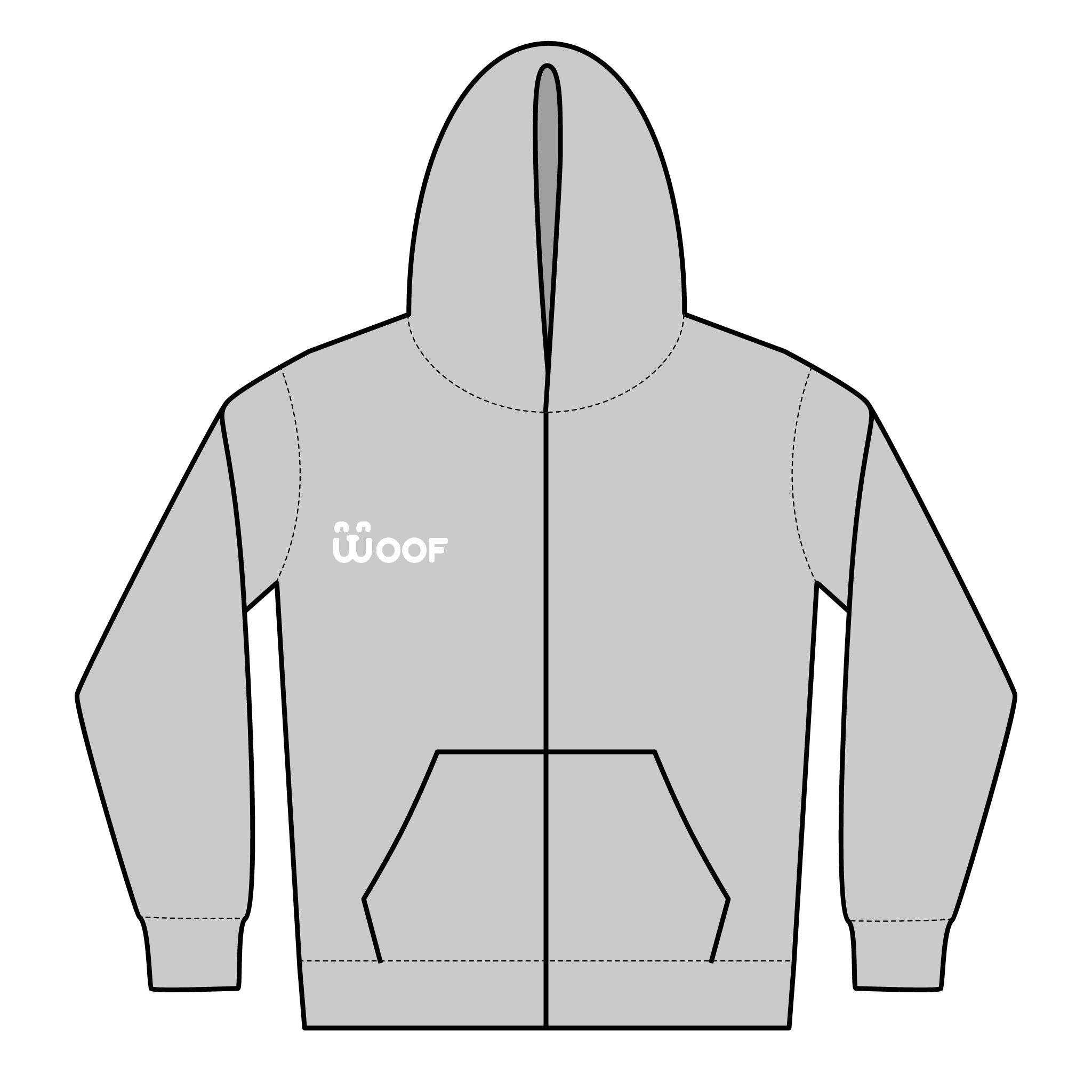 Youth Floral Dog Hoodie, Cute Pet Lover Gift, Zipped Sweatshirt for Kids, Dog Lover Apparel, Cozy Kids Jacket
