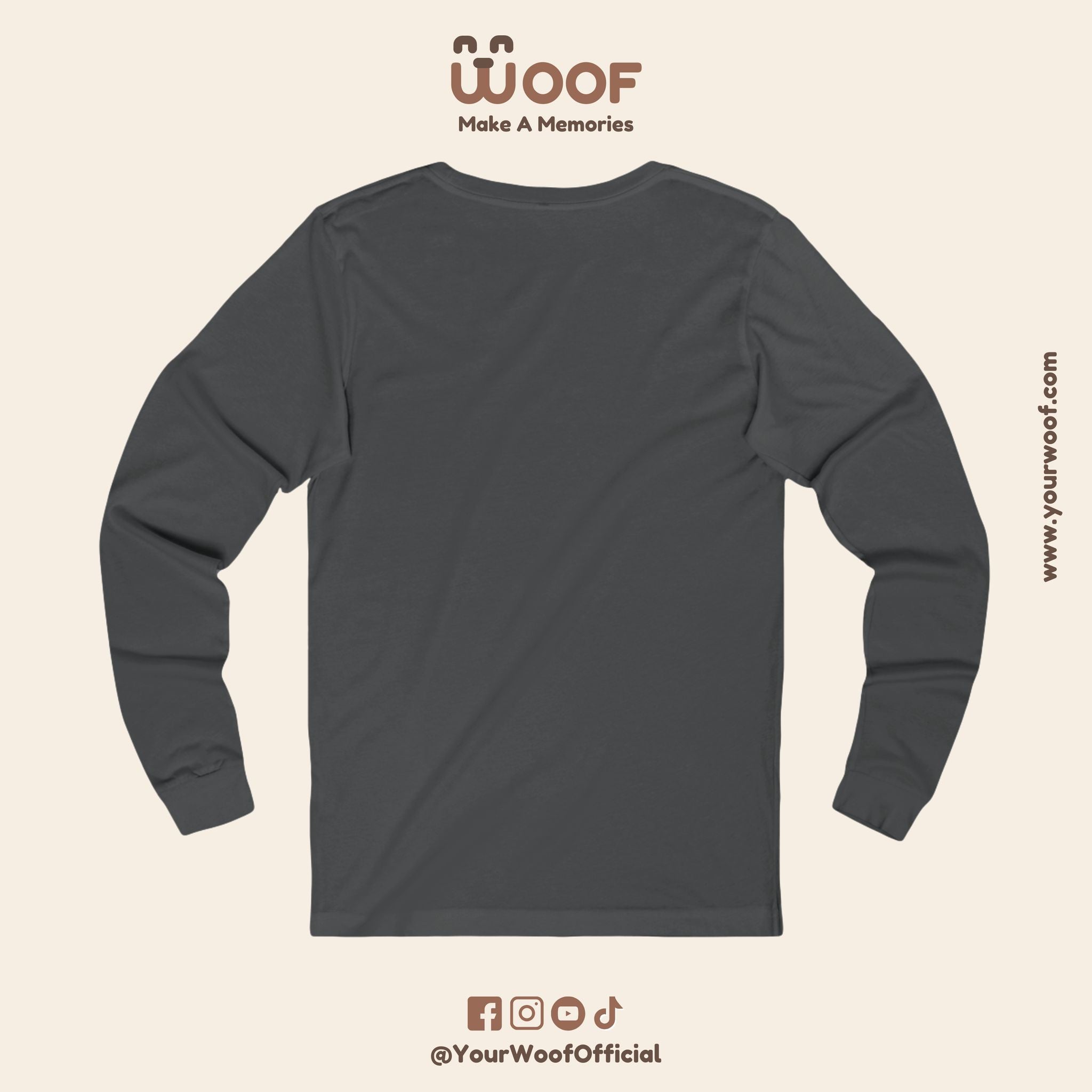Dog Lover Long Sleeve Tee, Pet Apparel, Gift for Dog Owners, Animal Art Shirt, Casual Wear, Unique Dog Design