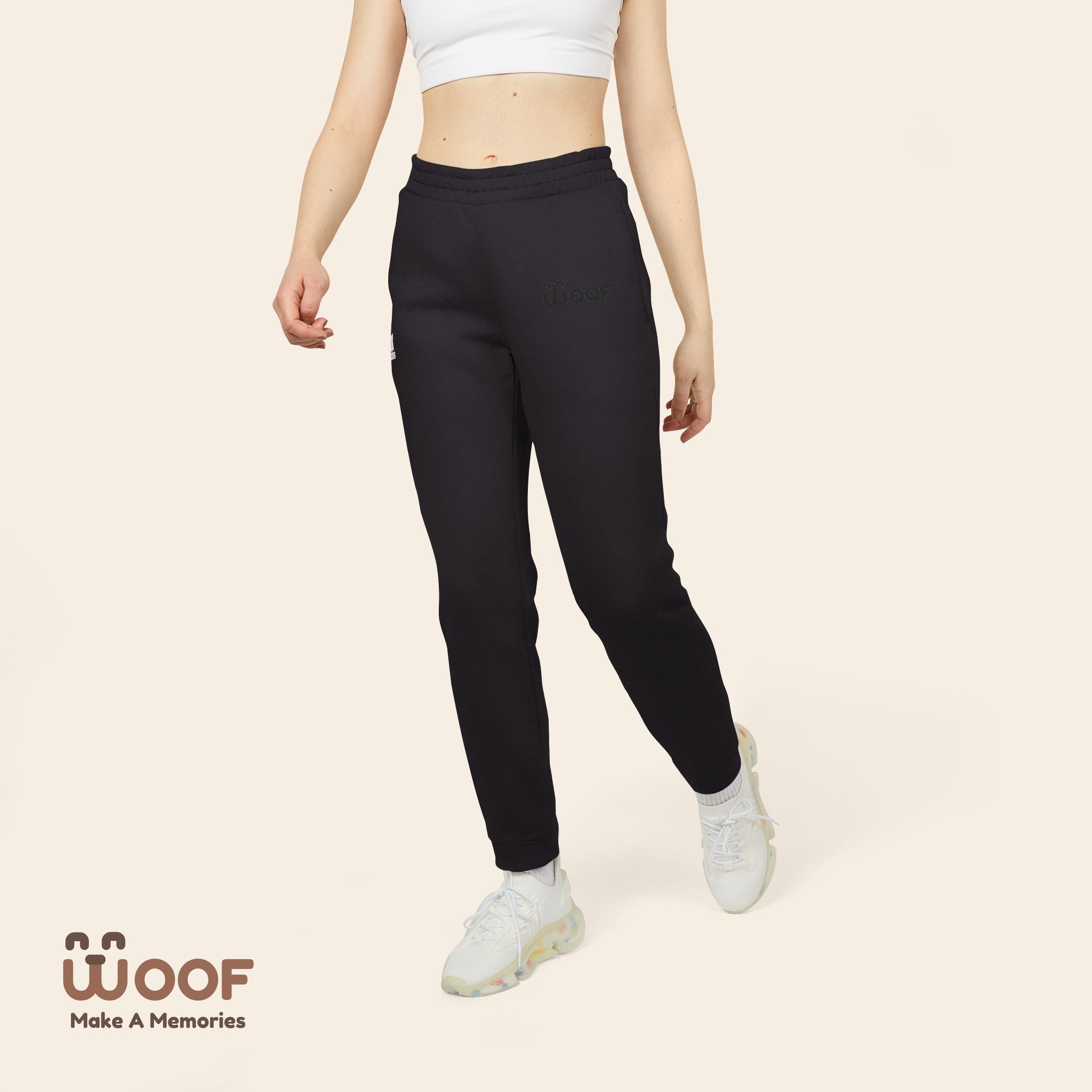 Stylish Adidas Unisex Fleece Joggers for Cozy Comfort, Casual Wear, Workout Gear, Dog Lovers, Athleisure Essentials