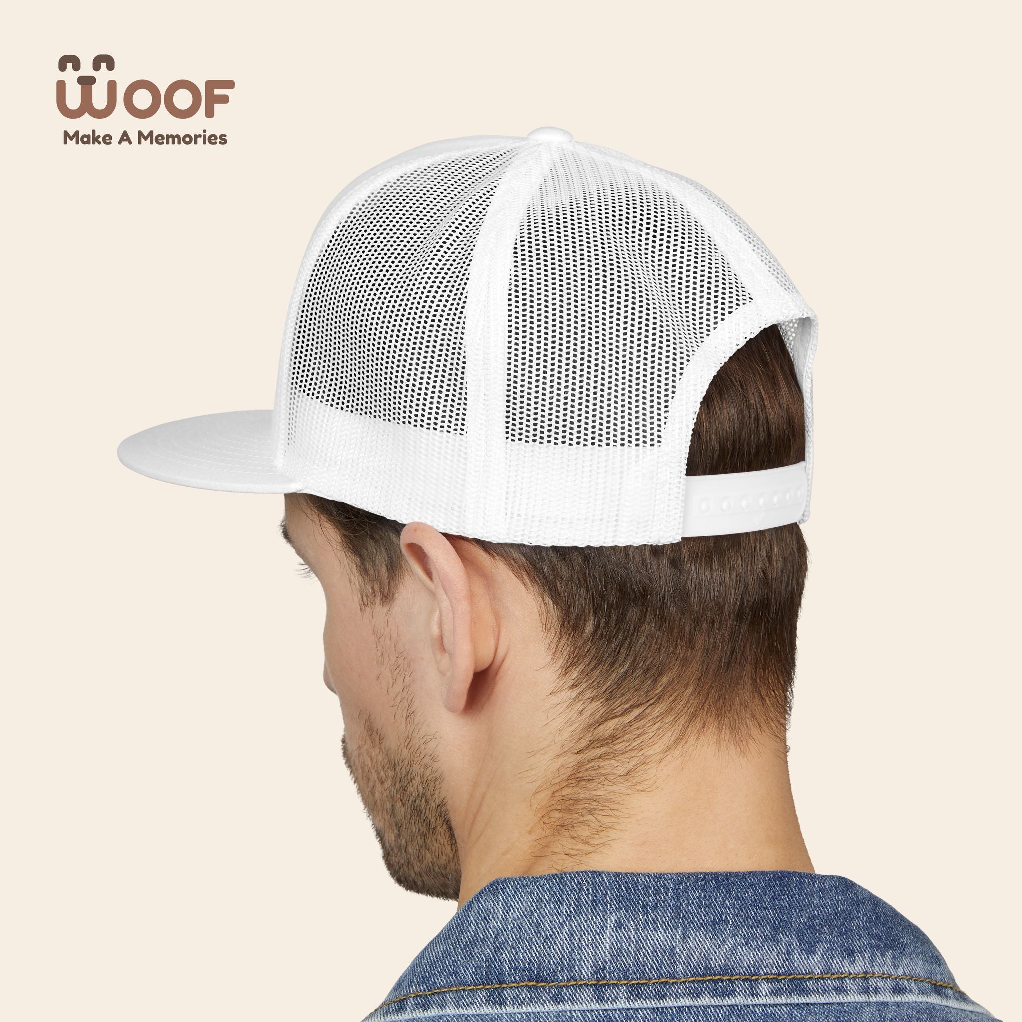 Stylish 5 Panel Trucker Cap – Custom Embroidered Hat, Perfect for Outdoor Adventures, Casual Wear, Summer Festivals, Gift Idea