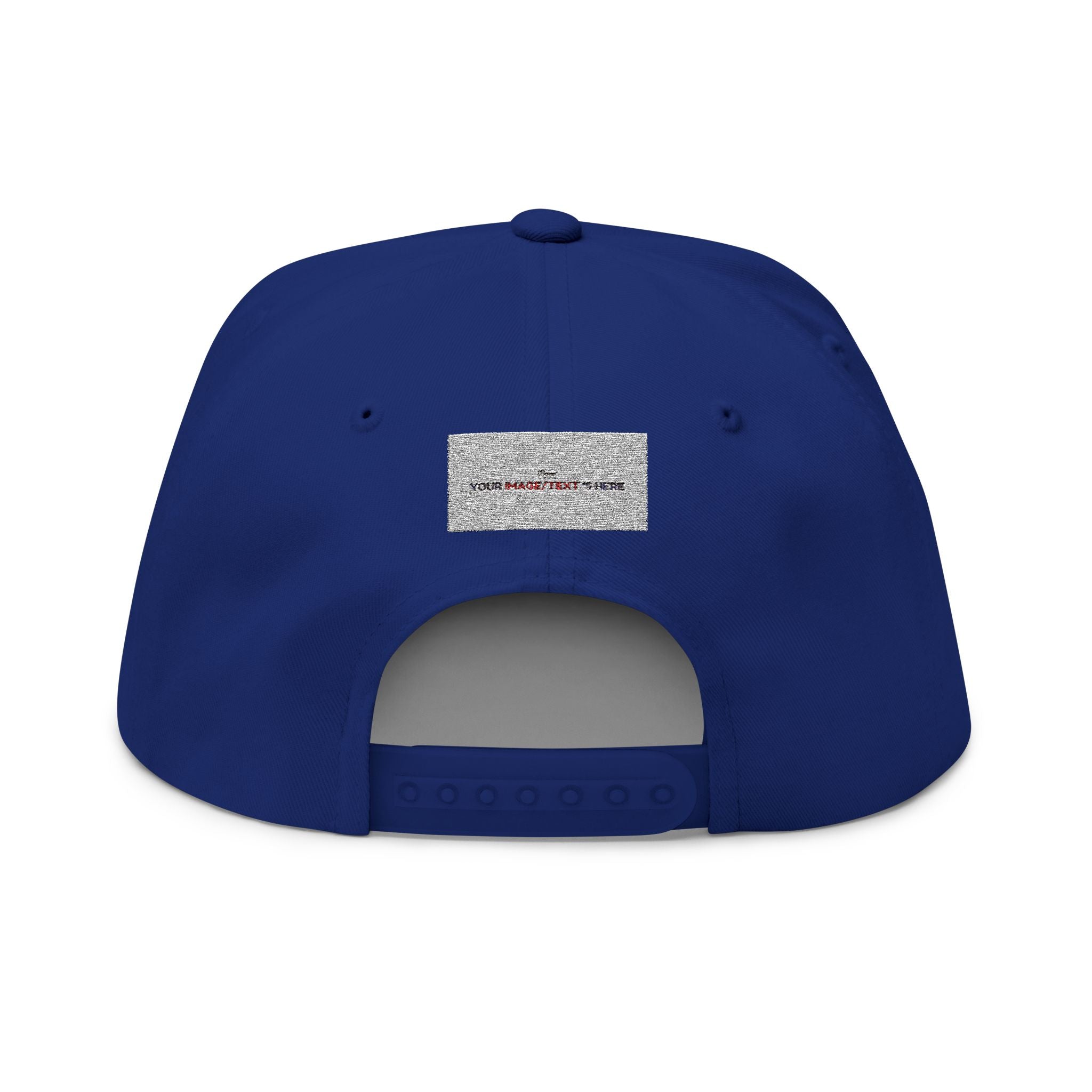 Custom Embroidered Flat Bill Cap | Personalize Your Style | Perfect Gift for Holidays, Sports, and Events | Stylish Headwear