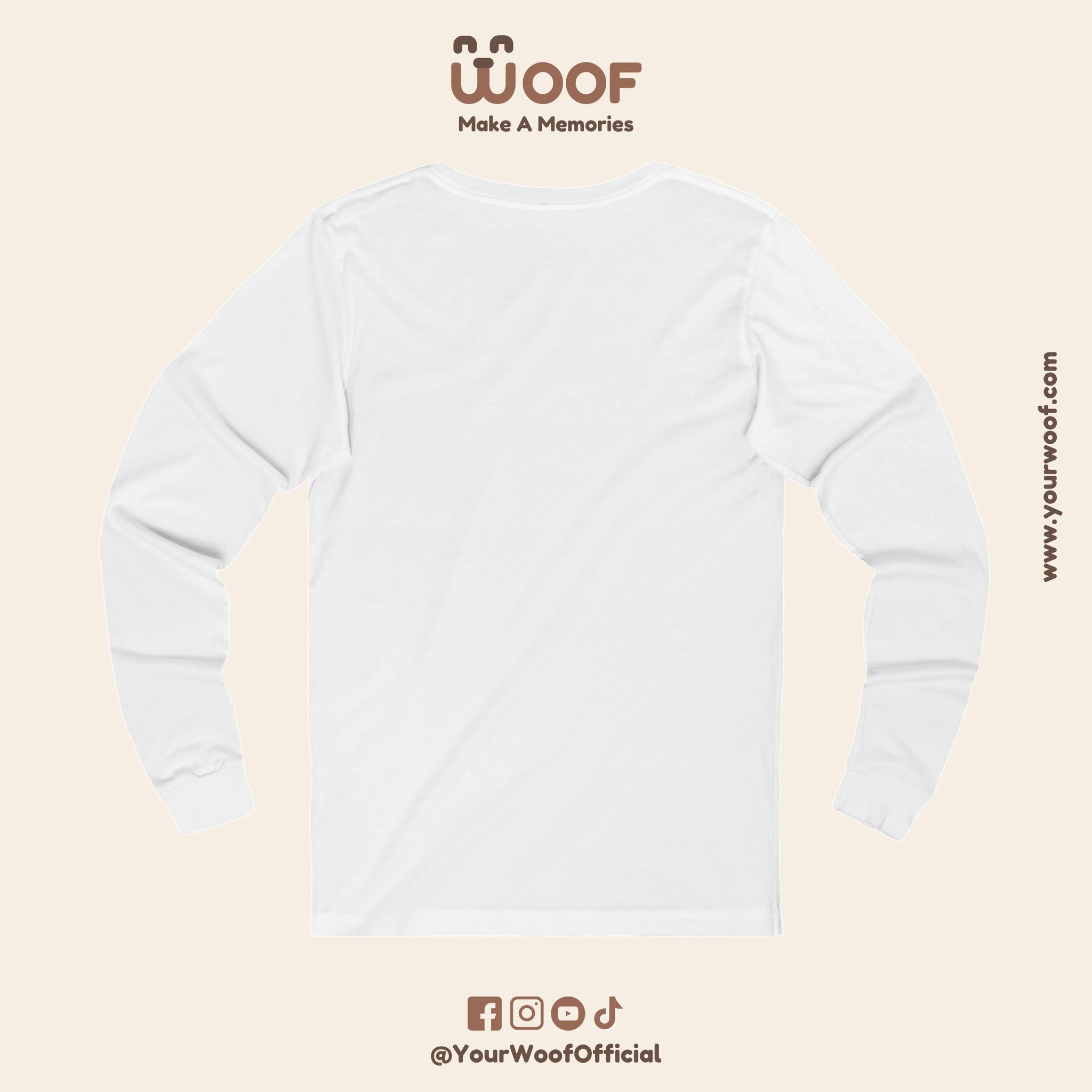 Dog Lover Long Sleeve Tee, Pet Apparel, Gift for Dog Owners, Animal Art Shirt, Casual Wear, Unique Dog Design
