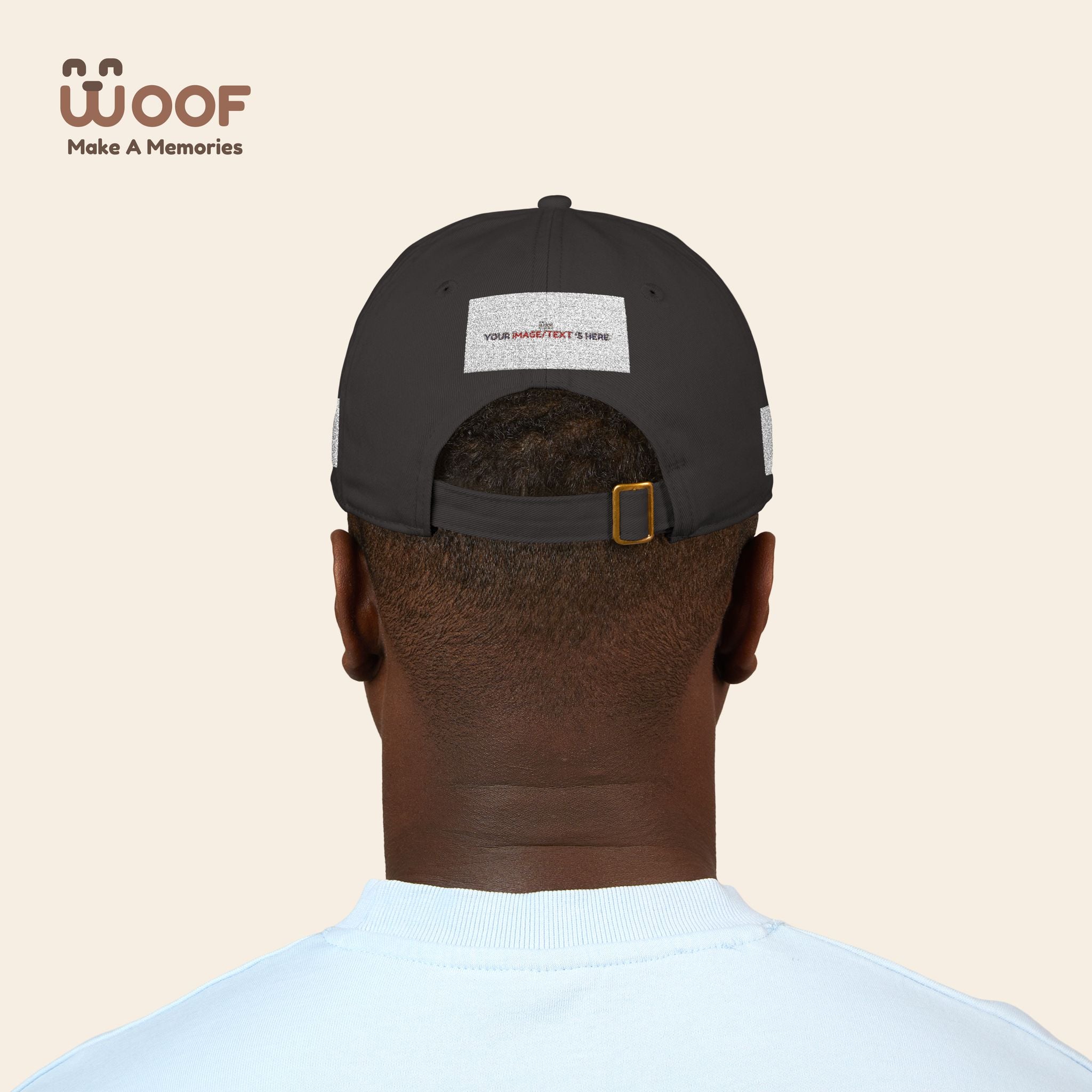 Organic Embroidered Baseball Cap, Eco-Friendly Cap for Outdoor Lovers, Customizable Gift for Birthdays, Casual Wear, Summer Style
