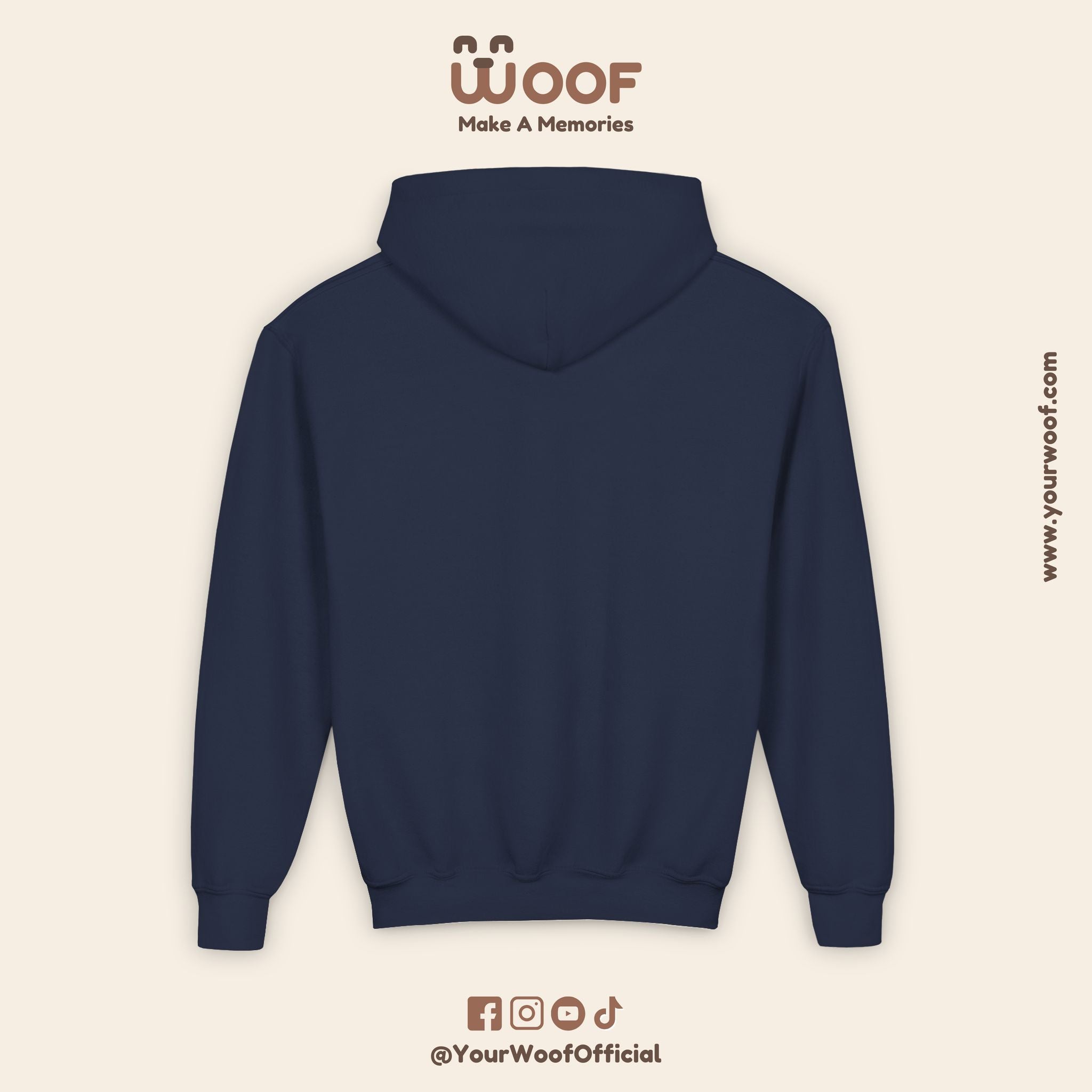 Youth Doge Boss Sweatshirt, Funny Dog Hoodie, Cool Gift for Dog Lovers, Youth Fashion, Casual Style for Kids