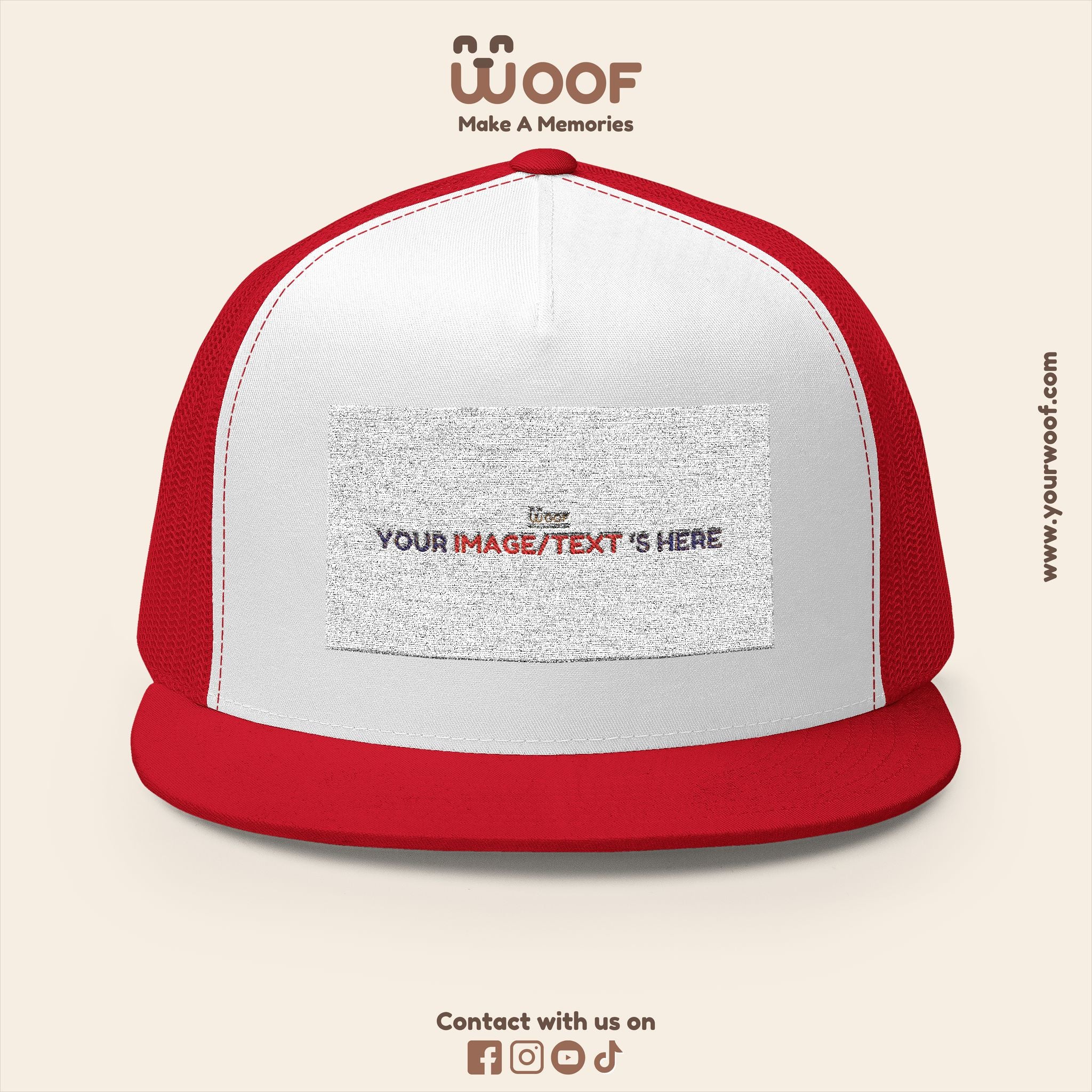 Stylish 5 Panel Trucker Cap – Custom Embroidered Hat, Perfect for Outdoor Adventures, Casual Wear, Summer Festivals, Gift Idea
