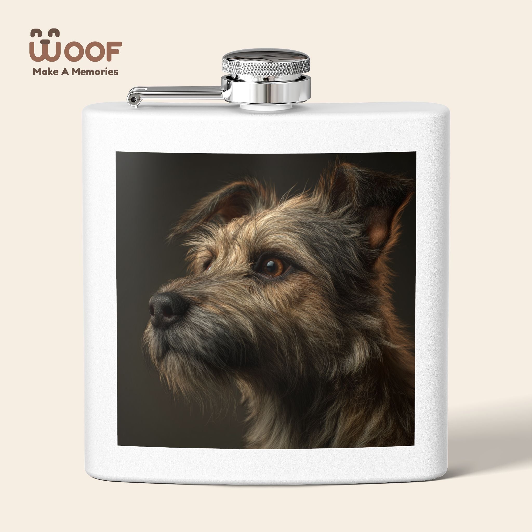 Personalized Dog Lover's Flask, Stainless Steel Flask Gift for Pet Owners, Custom Engraved Wine Flask, Dog-Themed Travel Flask, Unique [...]