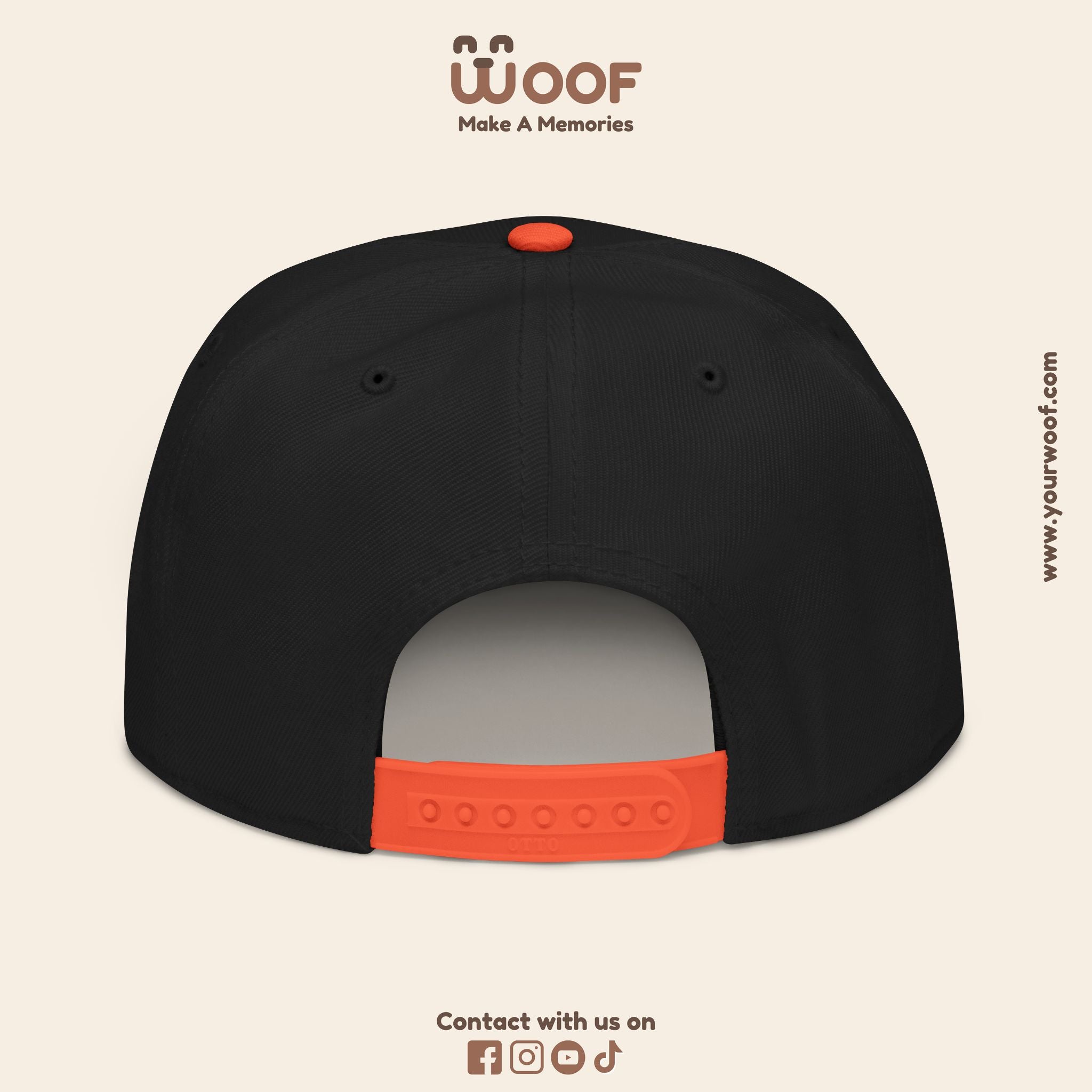Custom Embroidered Snapback Hat, Personalized Cap, Unique Gifts, Dad Hat, Fashion Accessory, Customized Headwear
