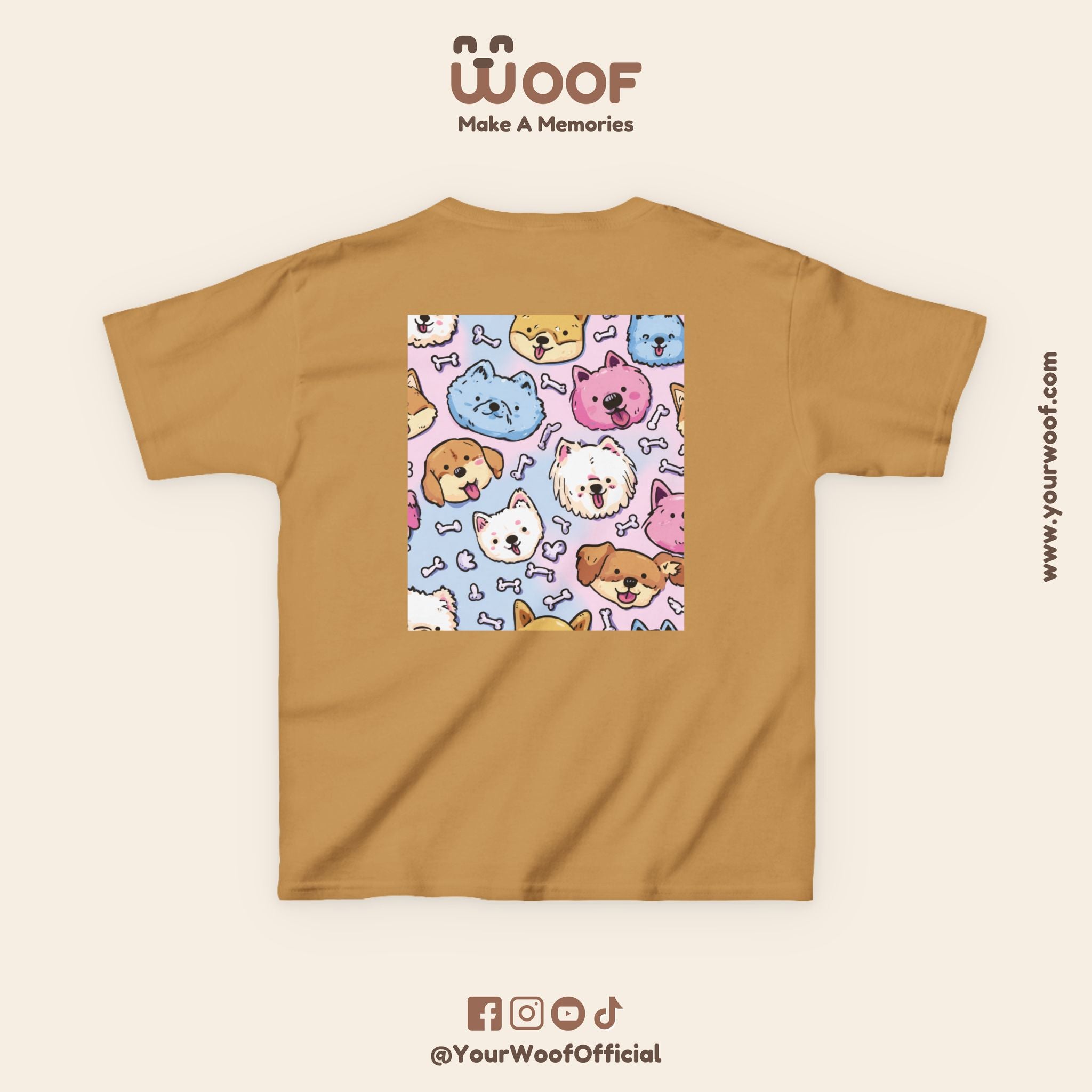 Cute Animal Illustration Kids Tee, Perfect for Birthday Gifts, Animal Lovers, Playdates, Summer Outings, Casual Wear