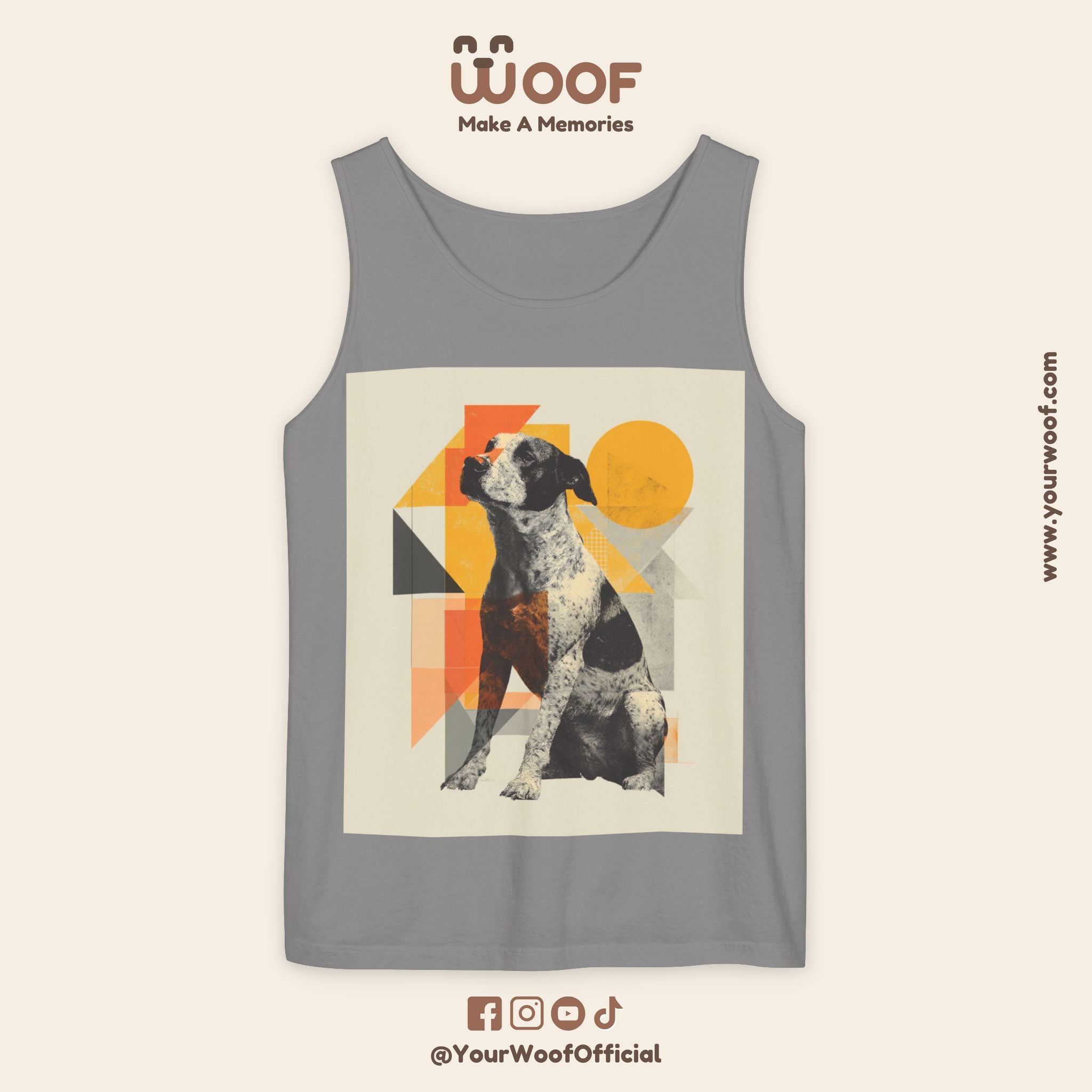 Unisex Dog Lover Tank Top - Perfect for Pet Owners, Graphic Tee for Summer, Gift for Dog Lovers, Cute Animal Apparel, Boss Doggo Shirt