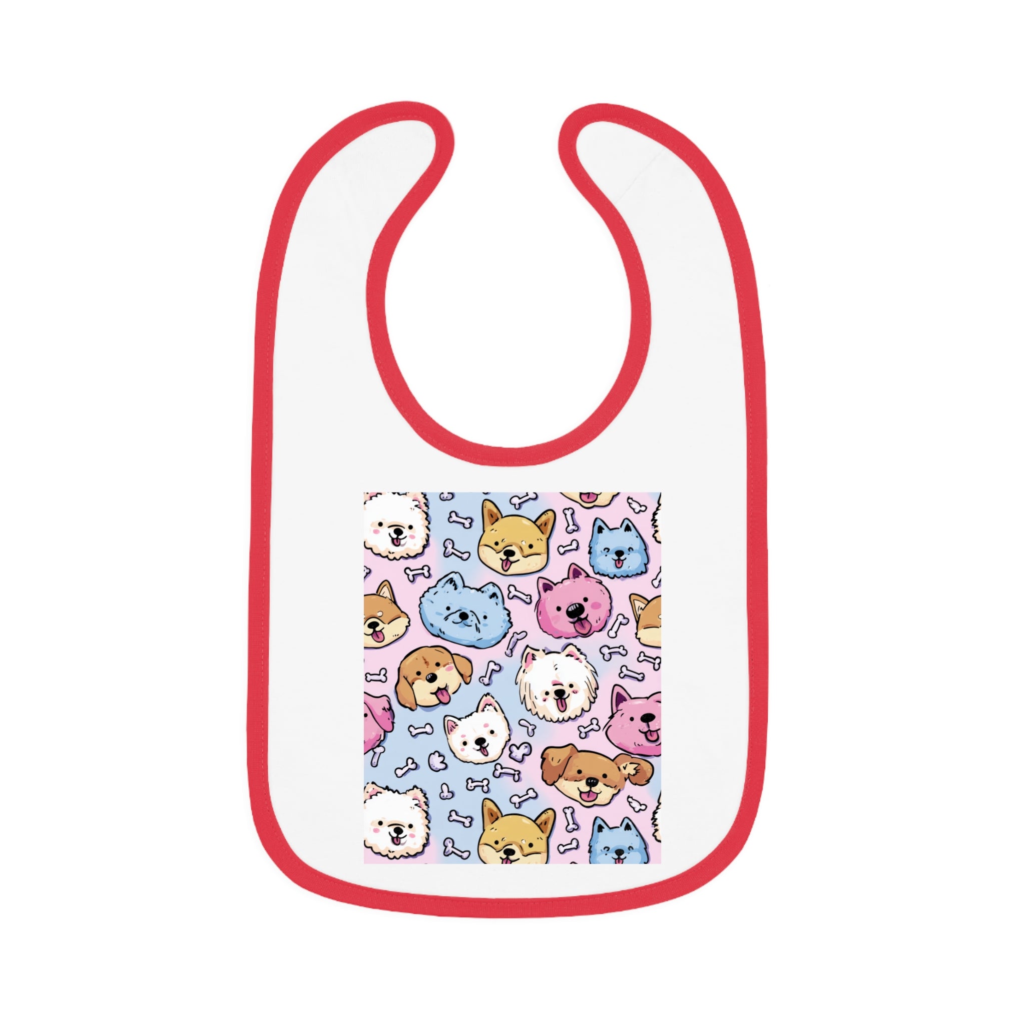 Cute Pet Pattern Baby Bib, Dog and Cat Design, Ideal Baby Shower Gift, Toddler Feeding Accessories, Fun Party Bibs