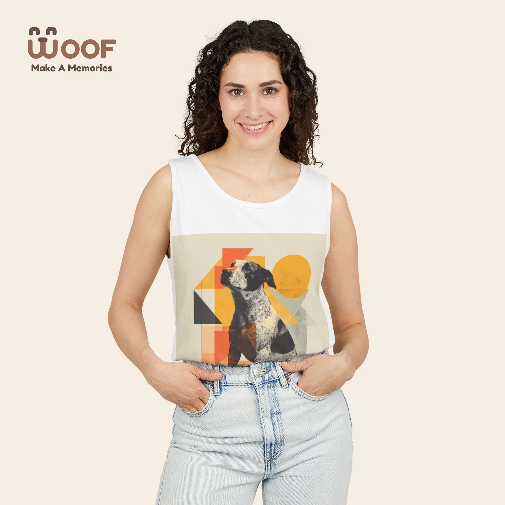 Unisex Dog Lover Tank Top - Perfect for Pet Owners, Graphic Tee for Summer, Gift for Dog Lovers, Cute Animal Apparel, Boss Doggo Shirt