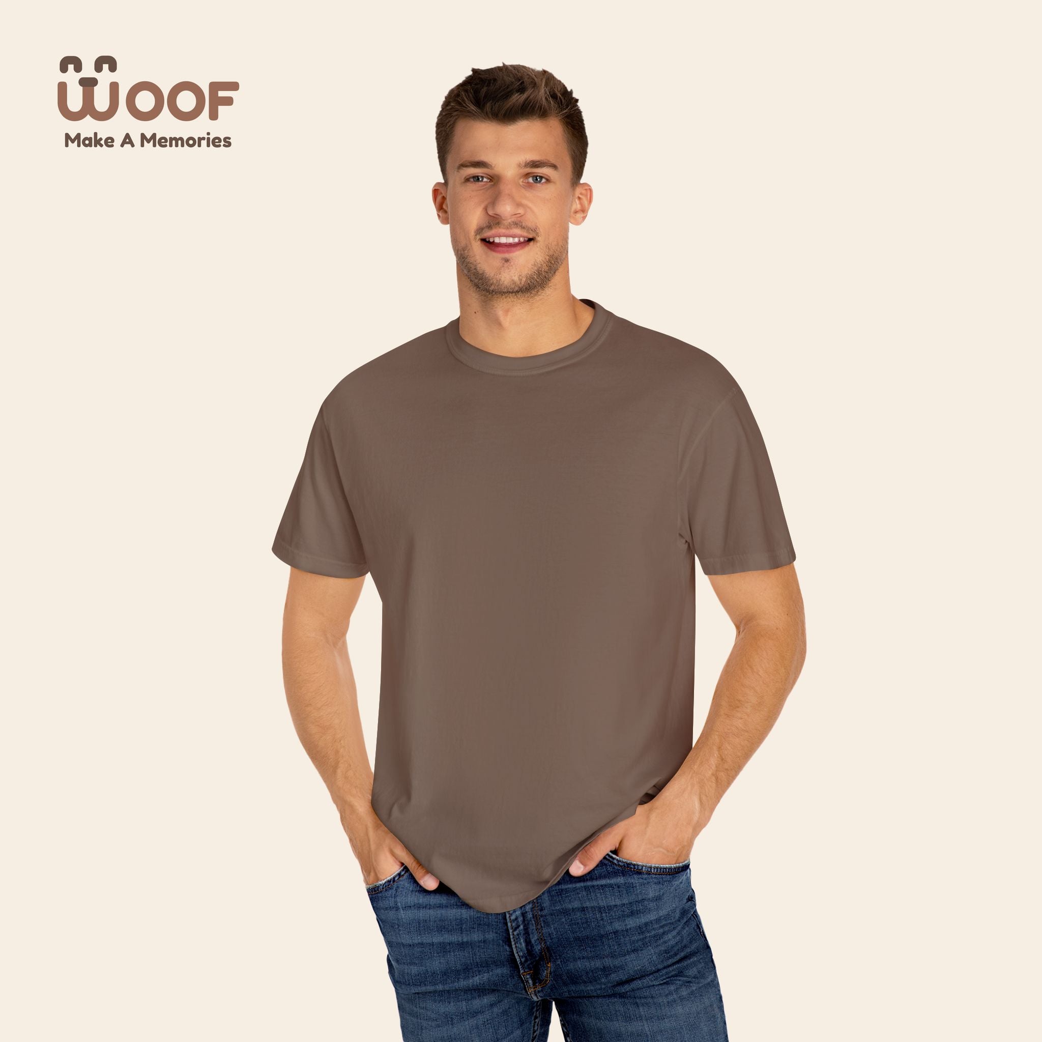 Dog Lover Unisex Garment-Dyed T-Shirt | Casual Pet Apparel, Gifts for Dog Lovers, Animal Lover Tee, Cute Dog T-Shirt, Pet Owner Fashion