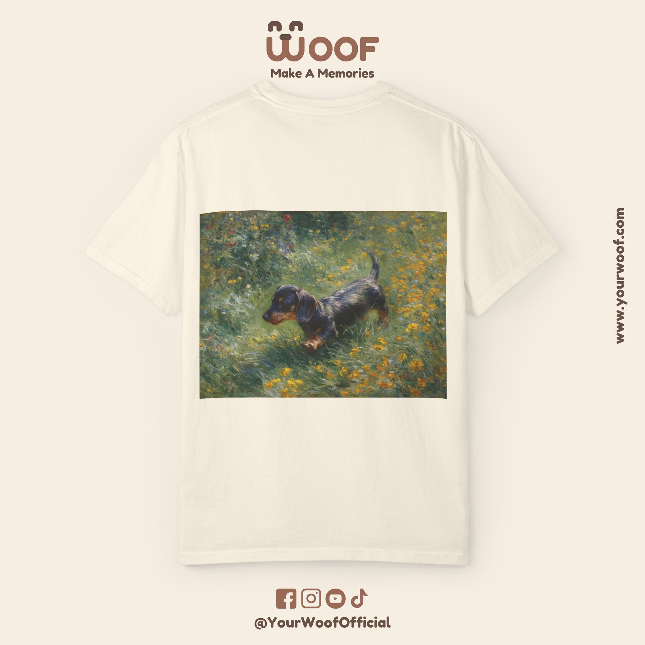 Dog Lover Unisex Garment-Dyed T-Shirt | Casual Pet Apparel, Gifts for Dog Lovers, Animal Lover Tee, Cute Dog T-Shirt, Pet Owner Fashion