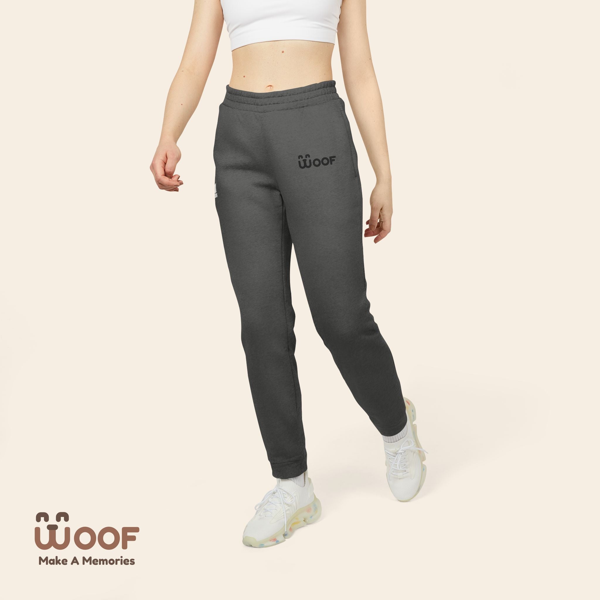 Stylish Adidas Unisex Fleece Joggers for Cozy Comfort, Casual Wear, Workout Gear, Dog Lovers, Athleisure Essentials