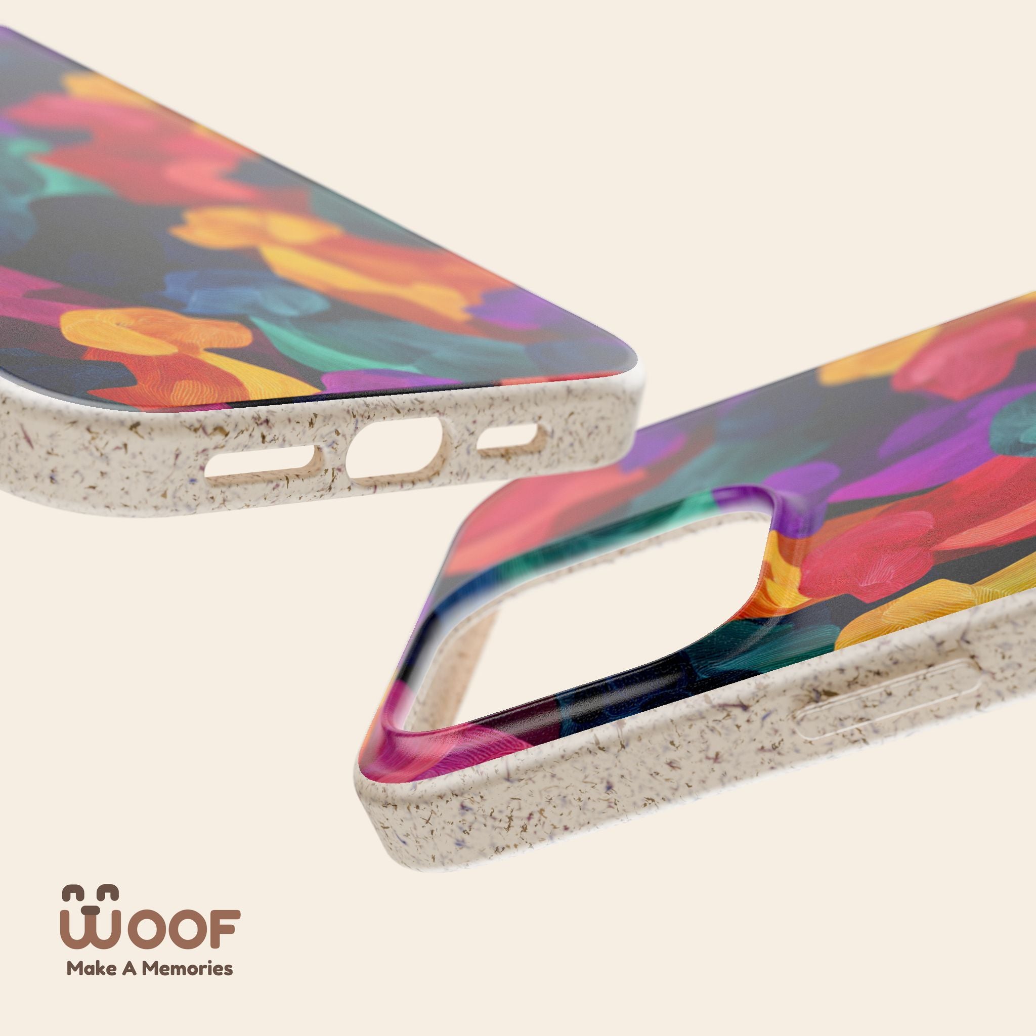 Colorful Dog-Themed Biodegradable Phone Cases, Eco-friendly Gifts for Pet Lovers, Sustainable Accessories for Everyday Use, Dog Lover [...]