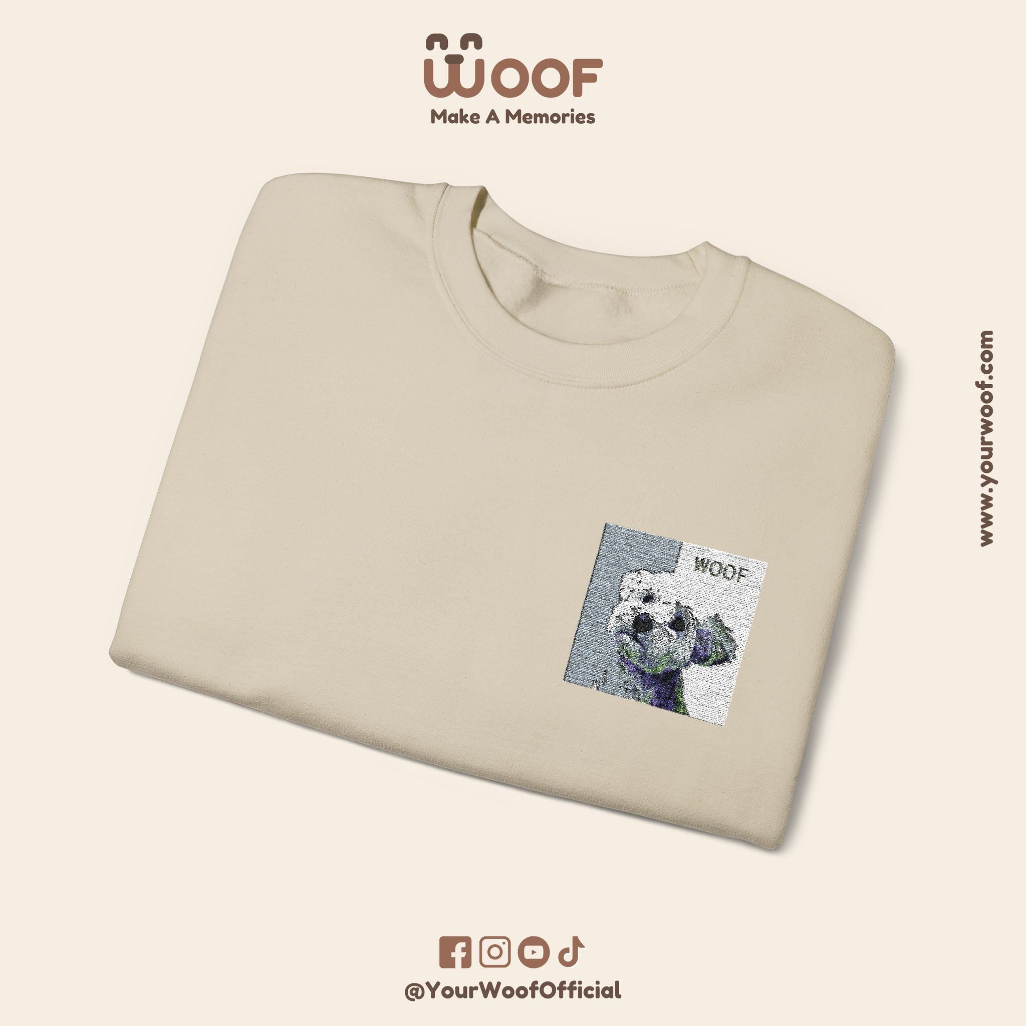 Cozy Dog Lover Crewneck Sweatshirt - Perfect Gift for Animal Lovers