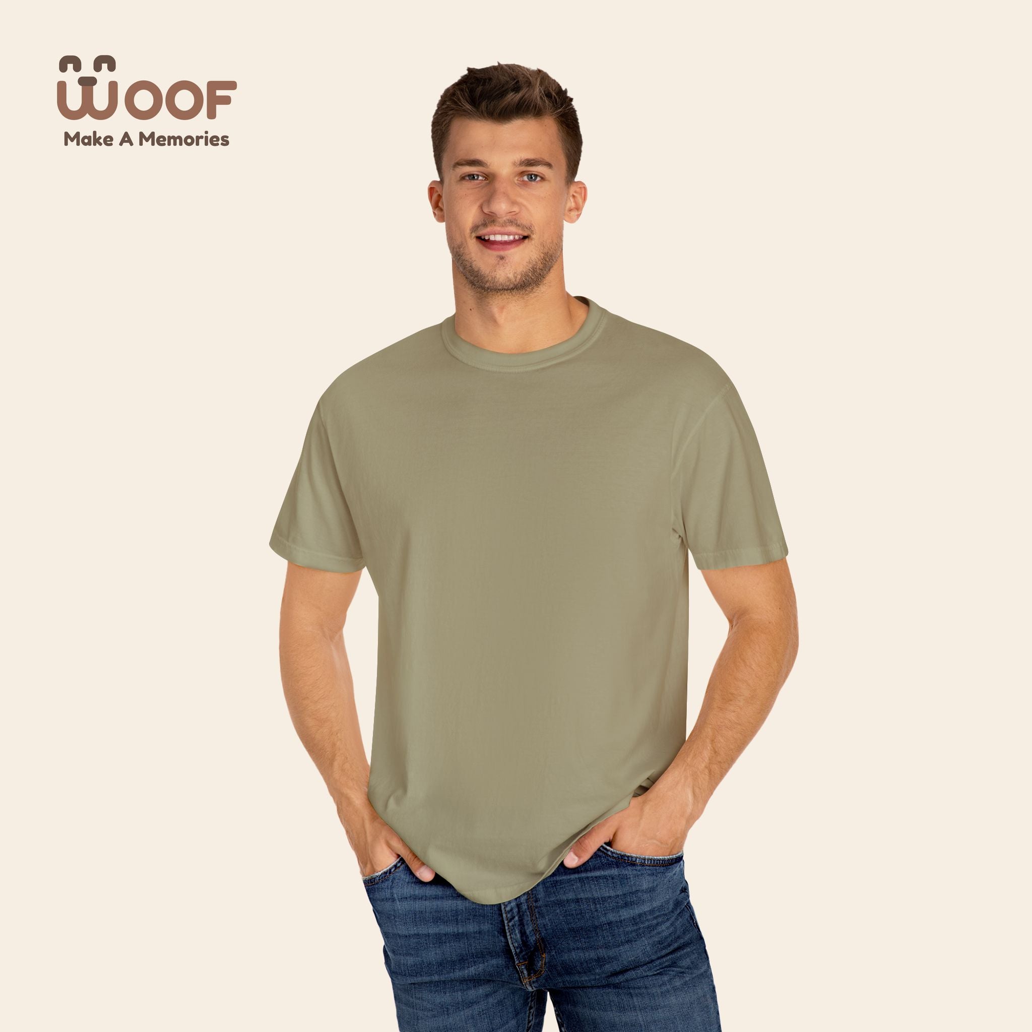 Dog Lover Unisex Garment-Dyed T-Shirt | Casual Pet Apparel, Gifts for Dog Lovers, Animal Lover Tee, Cute Dog T-Shirt, Pet Owner Fashion