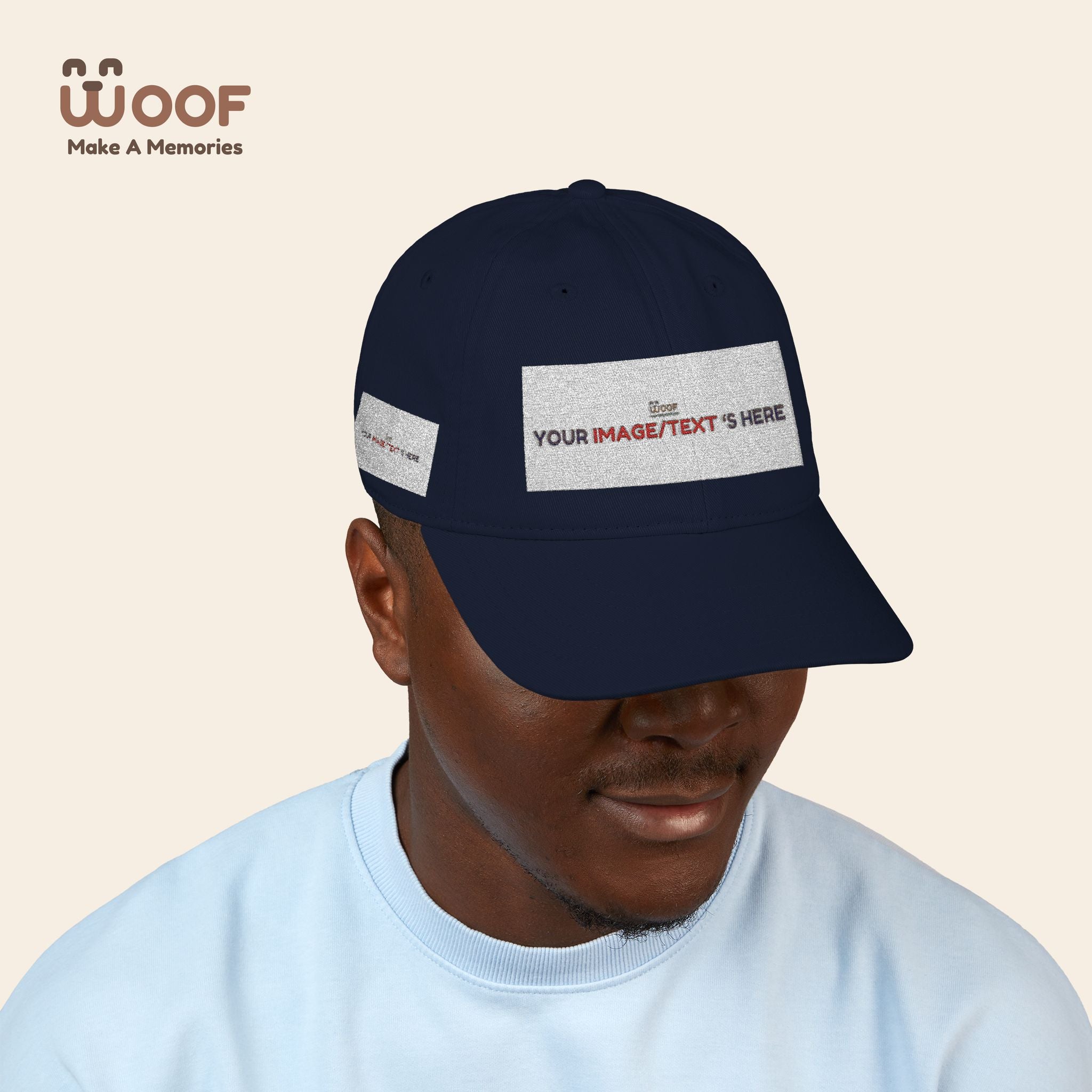 Organic Embroidered Baseball Cap, Eco-Friendly Cap for Outdoor Lovers, Customizable Gift for Birthdays, Casual Wear, Summer Style