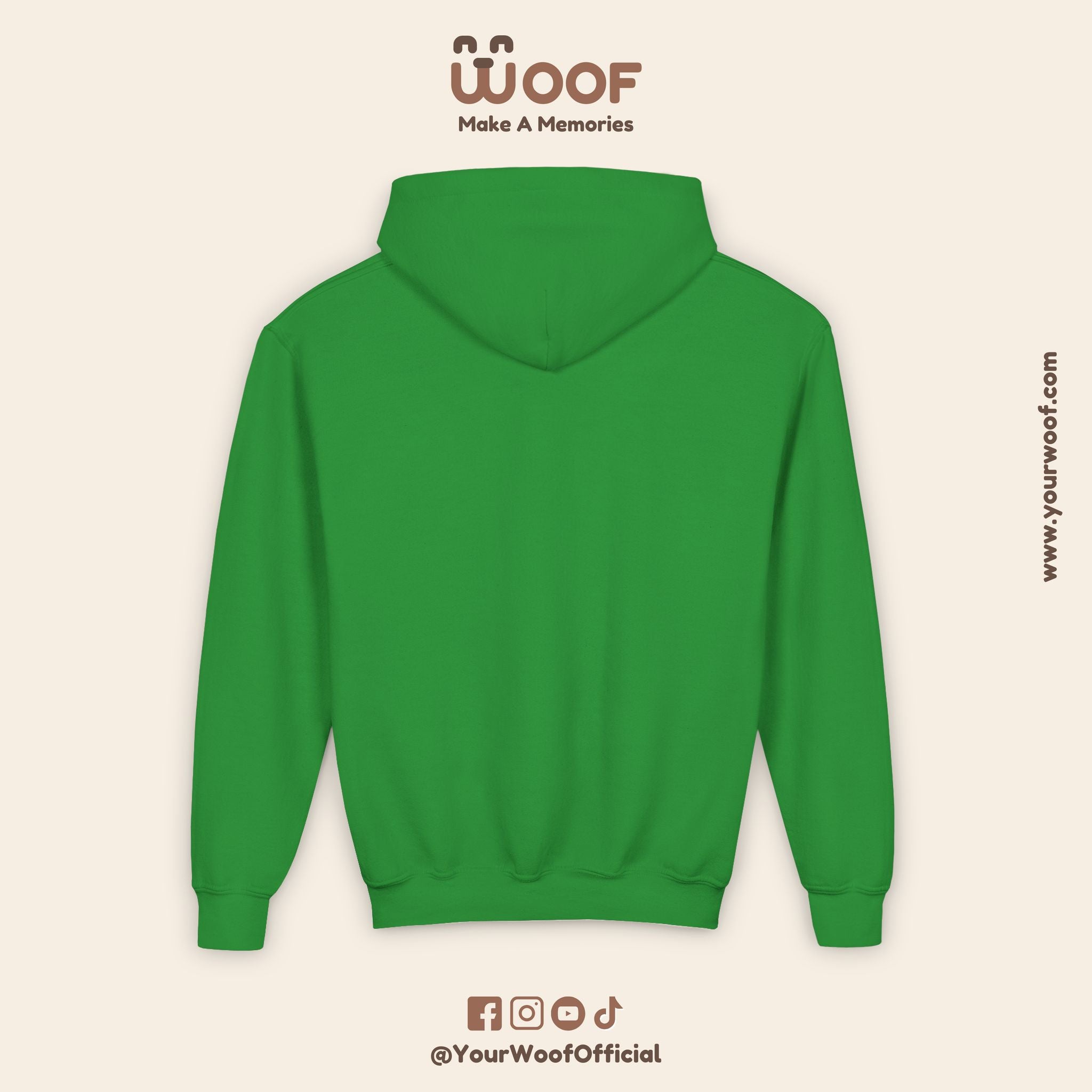 Youth Doge Boss Sweatshirt, Funny Dog Hoodie, Cool Gift for Dog Lovers, Youth Fashion, Casual Style for Kids