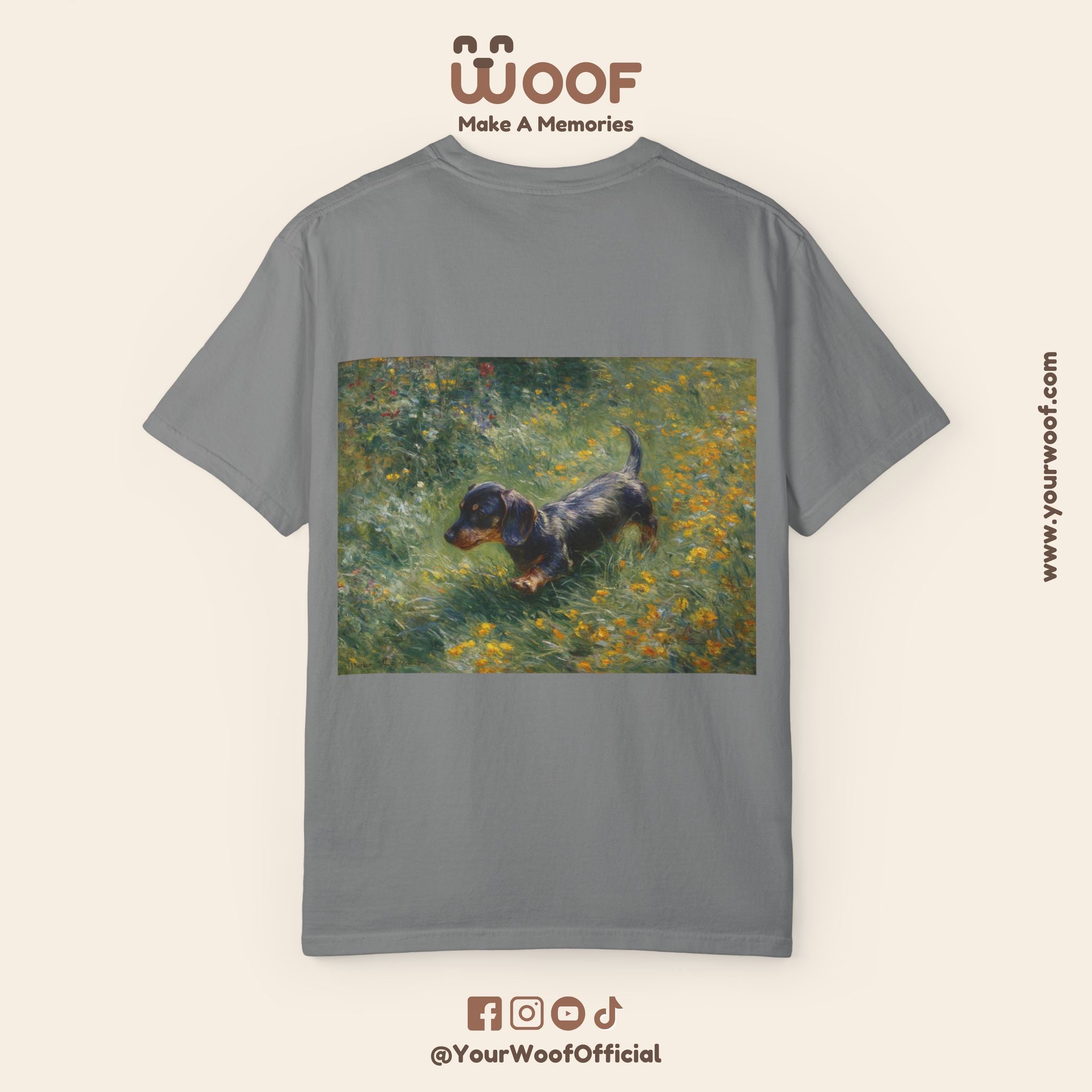 Dog Lover Unisex Garment-Dyed T-Shirt | Casual Pet Apparel, Gifts for Dog Lovers, Animal Lover Tee, Cute Dog T-Shirt, Pet Owner Fashion