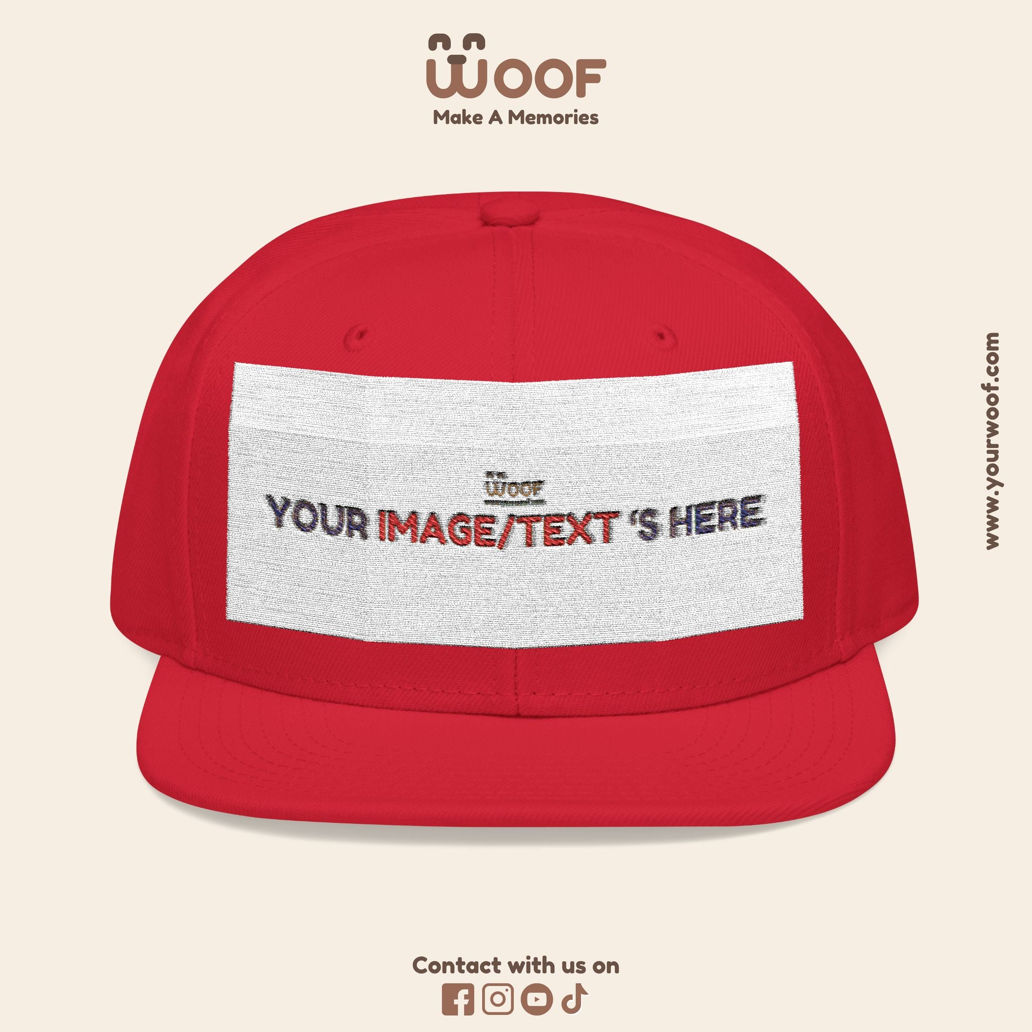 Custom Embroidered Snapback Hat, Personalized Cap, Unique Gifts, Dad Hat, Fashion Accessory, Customized Headwear