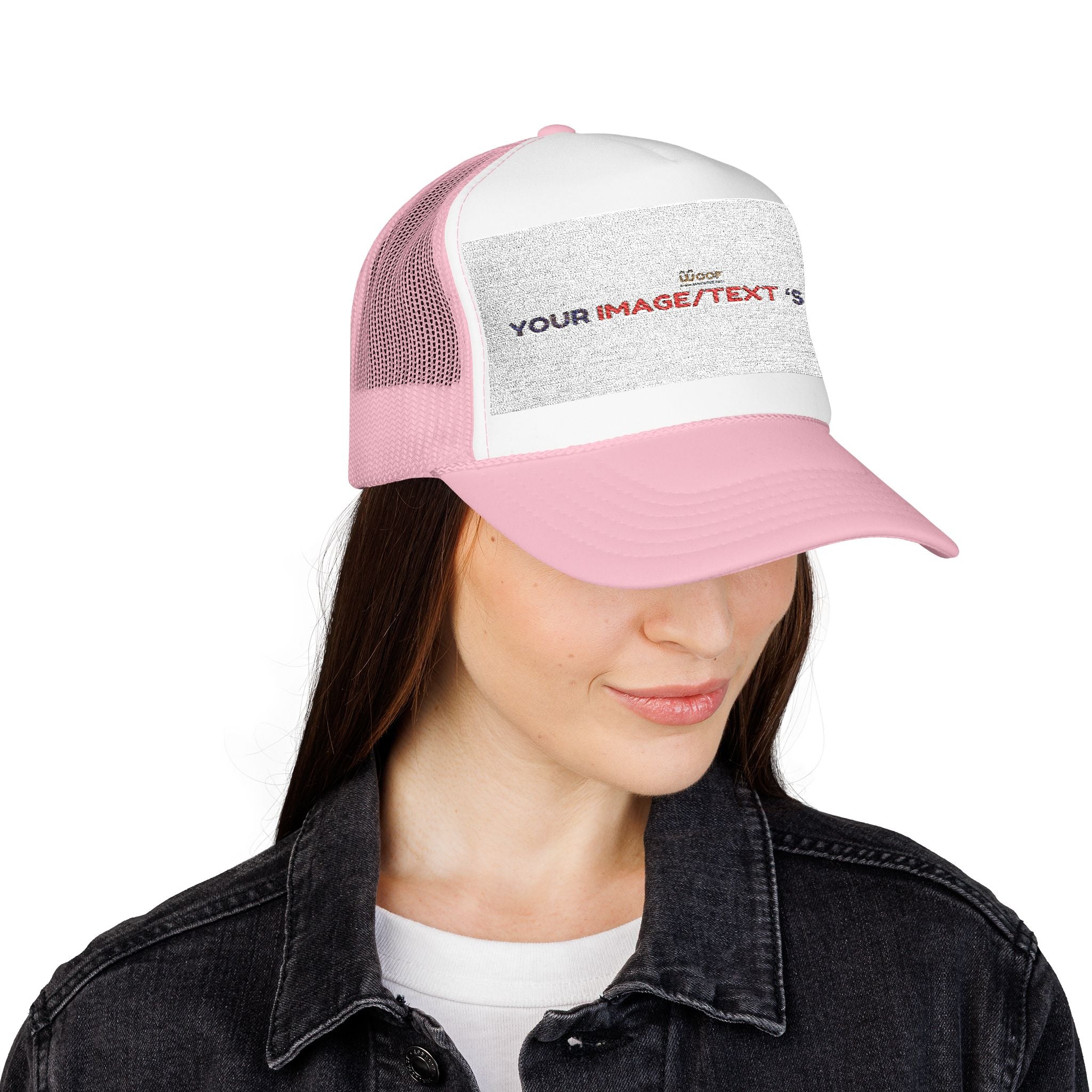 Custom Embroidered Foam Trucker Hat - Personalized Gift, Summer Style, Outdoor Activities, Perfect for Festivals, Everyday Wear