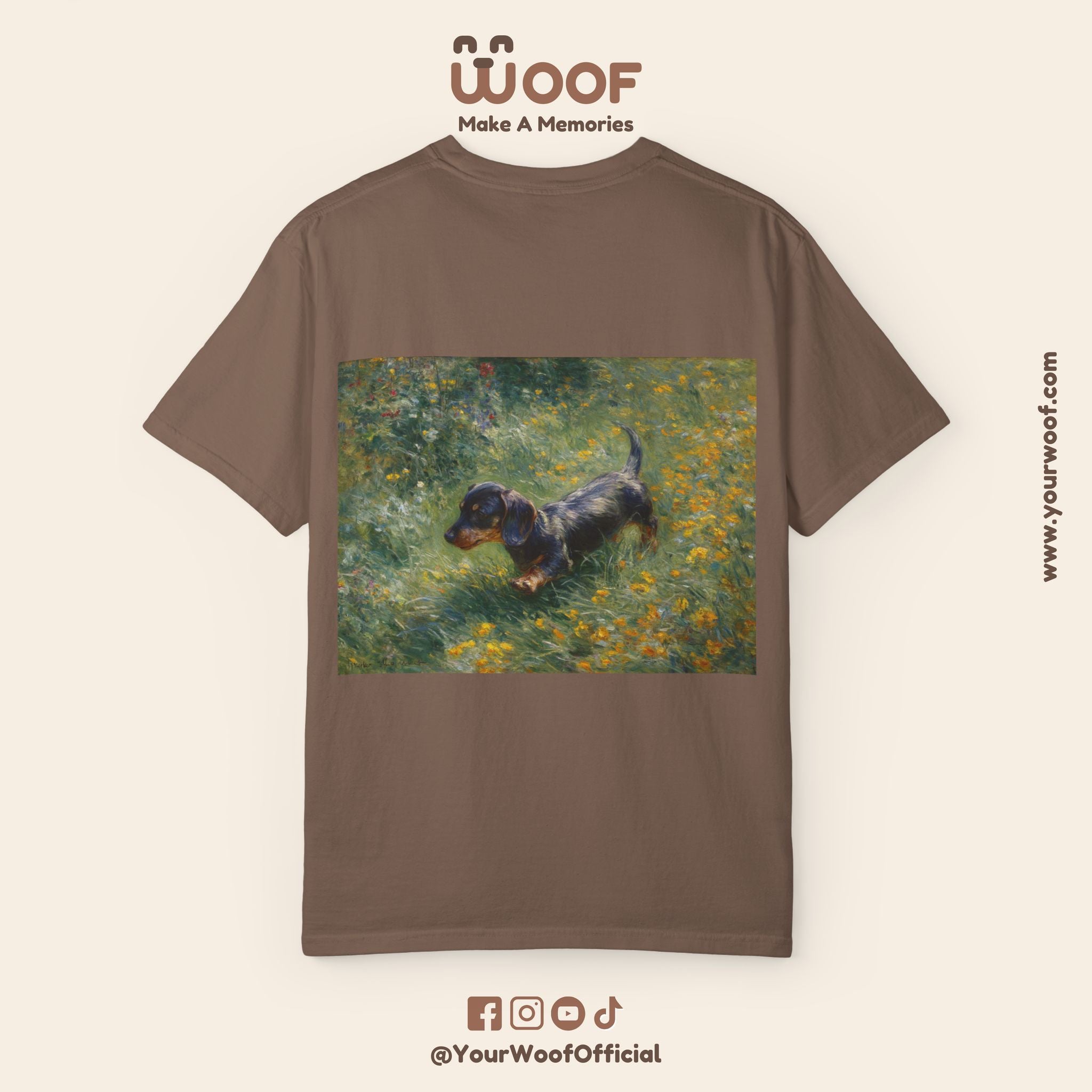 Dog Lover Unisex Garment-Dyed T-Shirt | Casual Pet Apparel, Gifts for Dog Lovers, Animal Lover Tee, Cute Dog T-Shirt, Pet Owner Fashion