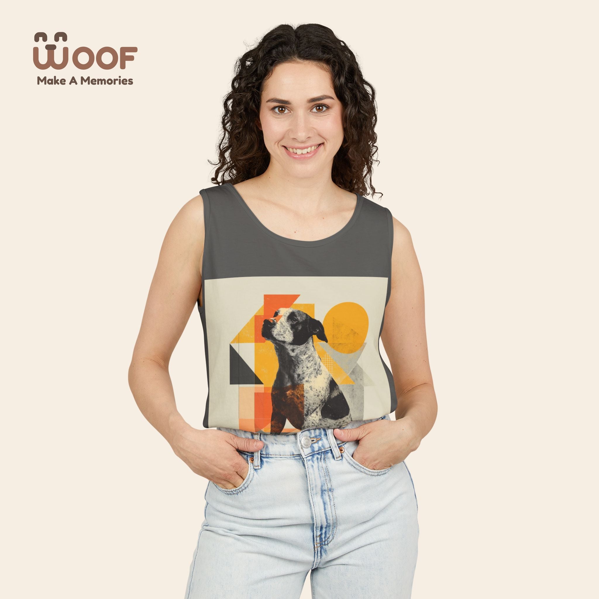 Unisex Dog Lover Tank Top - Perfect for Pet Owners, Graphic Tee for Summer, Gift for Dog Lovers, Cute Animal Apparel, Boss Doggo Shirt