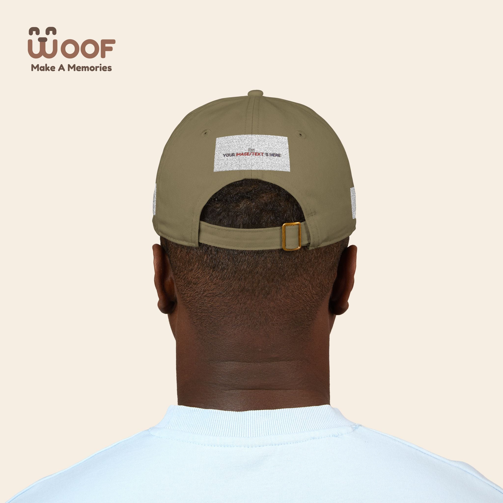 Organic Embroidered Baseball Cap, Eco-Friendly Cap for Outdoor Lovers, Customizable Gift for Birthdays, Casual Wear, Summer Style