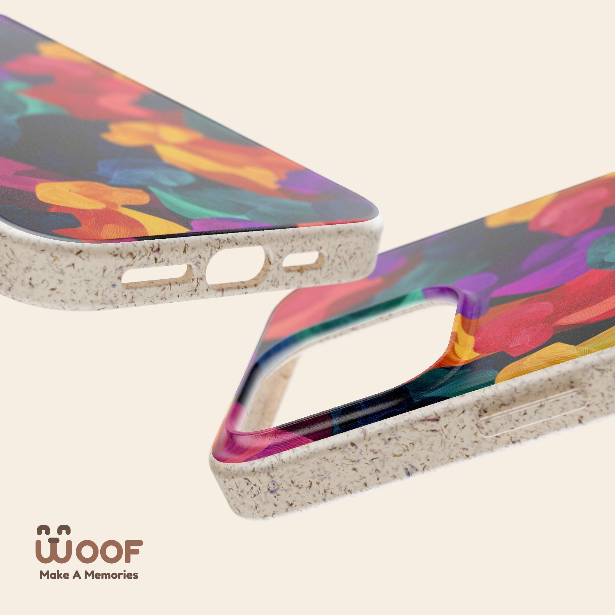 Colorful Dog-Themed Biodegradable Phone Cases, Eco-friendly Gifts for Pet Lovers, Sustainable Accessories for Everyday Use, Dog Lover [...]