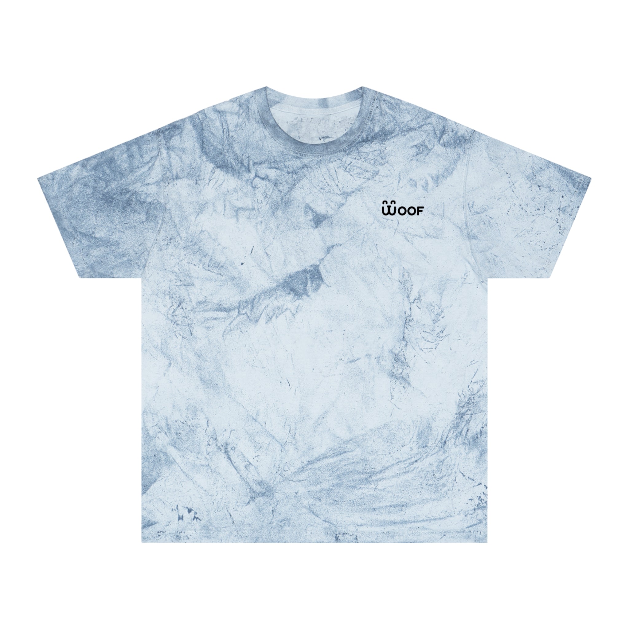 Unisex Color Blast Dog Lover T-Shirt | Woof Graphic Tee, Pet Owner Gift, Casual Wear, Summer Fashion, Animal Lover Shirt