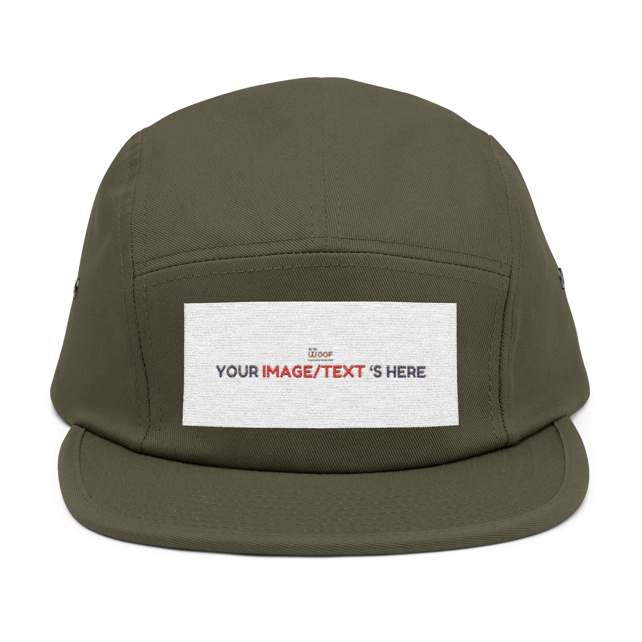 Custom Embroidered 5 Panel Cap | Personalized Hat for Casual Style, Gifts, Fashion, Outdoor Activities, Streetwear