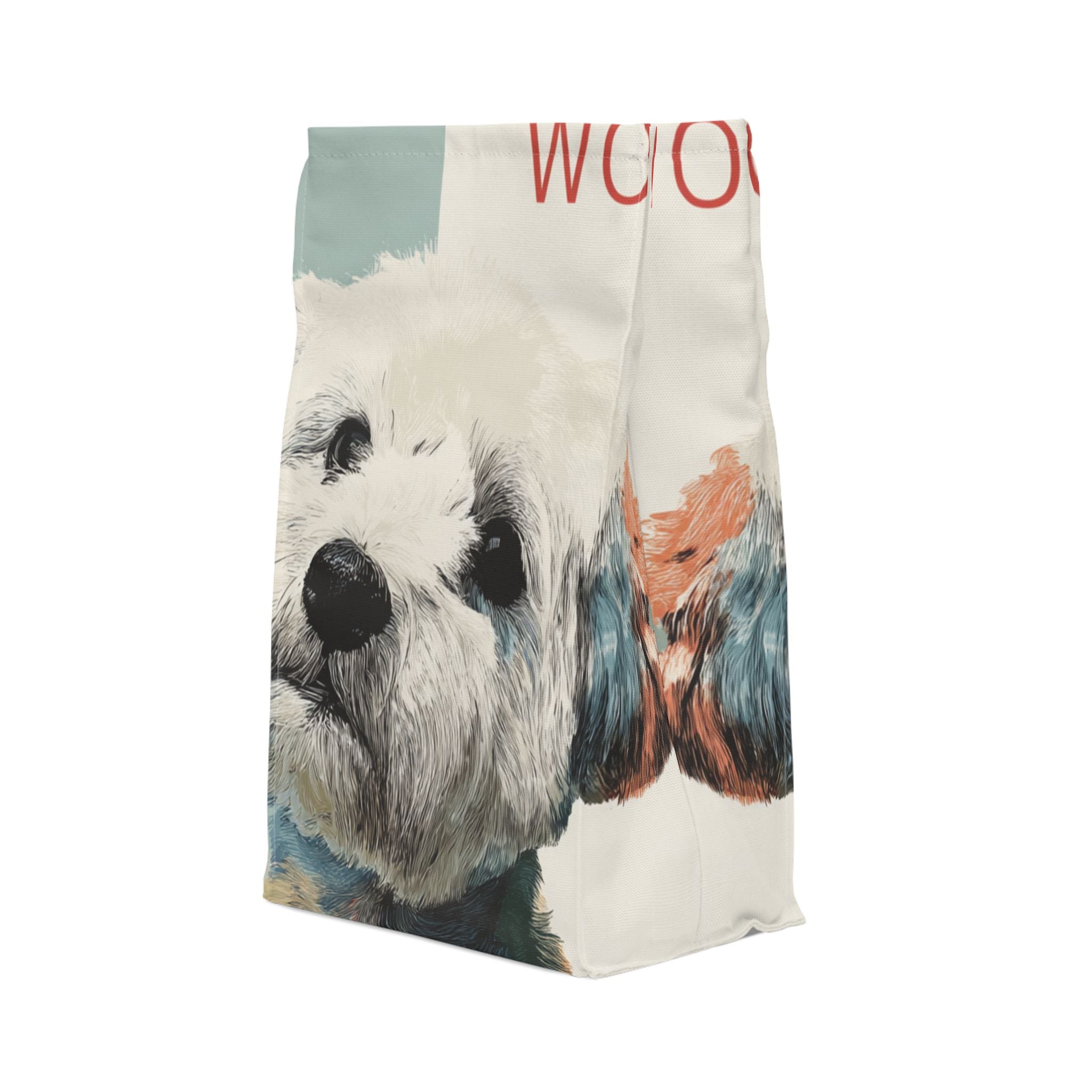 Cute Dog Polyester Lunch Bag | Stylish Insulated Tote for Kids & Adults | Ideal for School, Work, Picnic, Gifts