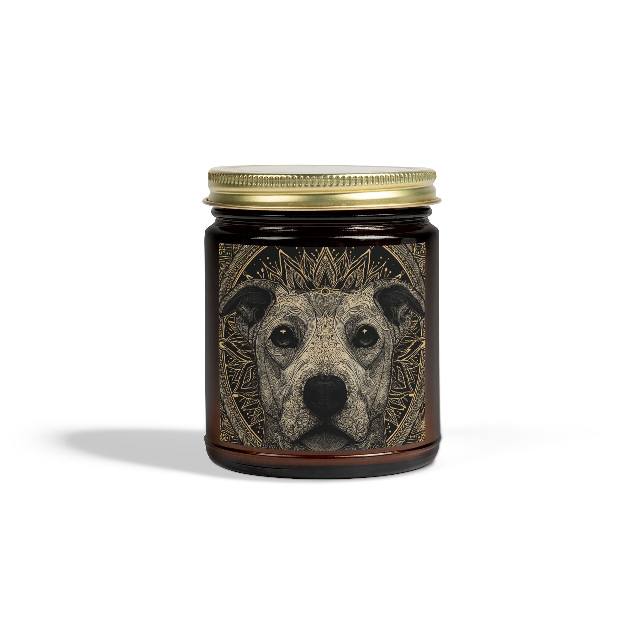 Dog Lover's Scented Candle - Coconut Apricot Wax (4oz, 9oz)