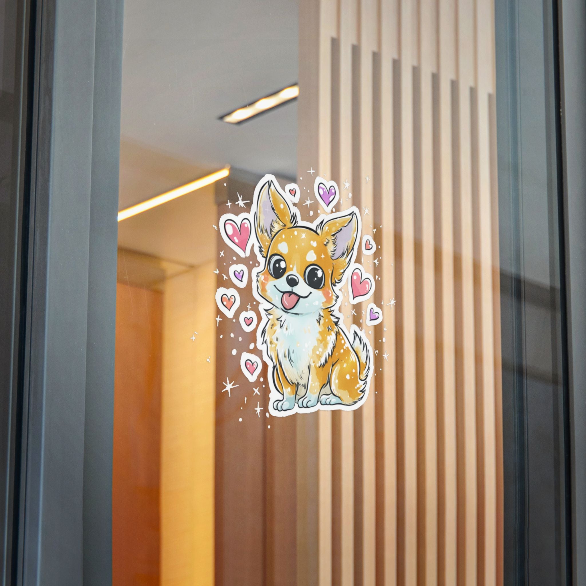 Cute Corgi Die-Cut Stickers - Loveable Dog Decor for Pet Lovers