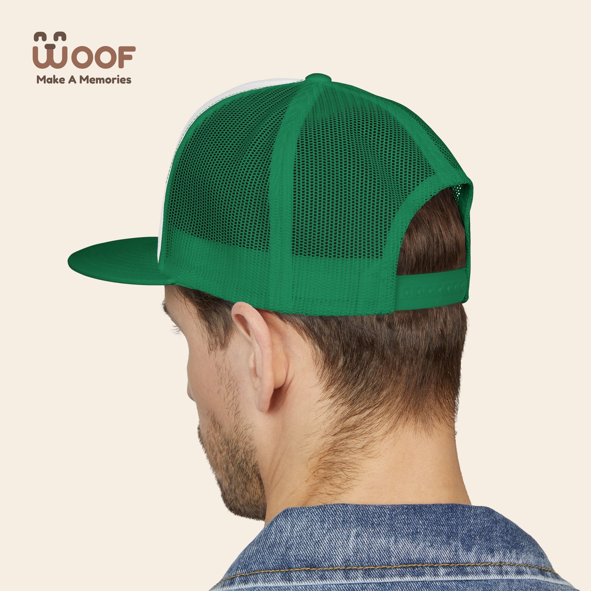 Stylish 5 Panel Trucker Cap – Custom Embroidered Hat, Perfect for Outdoor Adventures, Casual Wear, Summer Festivals, Gift Idea