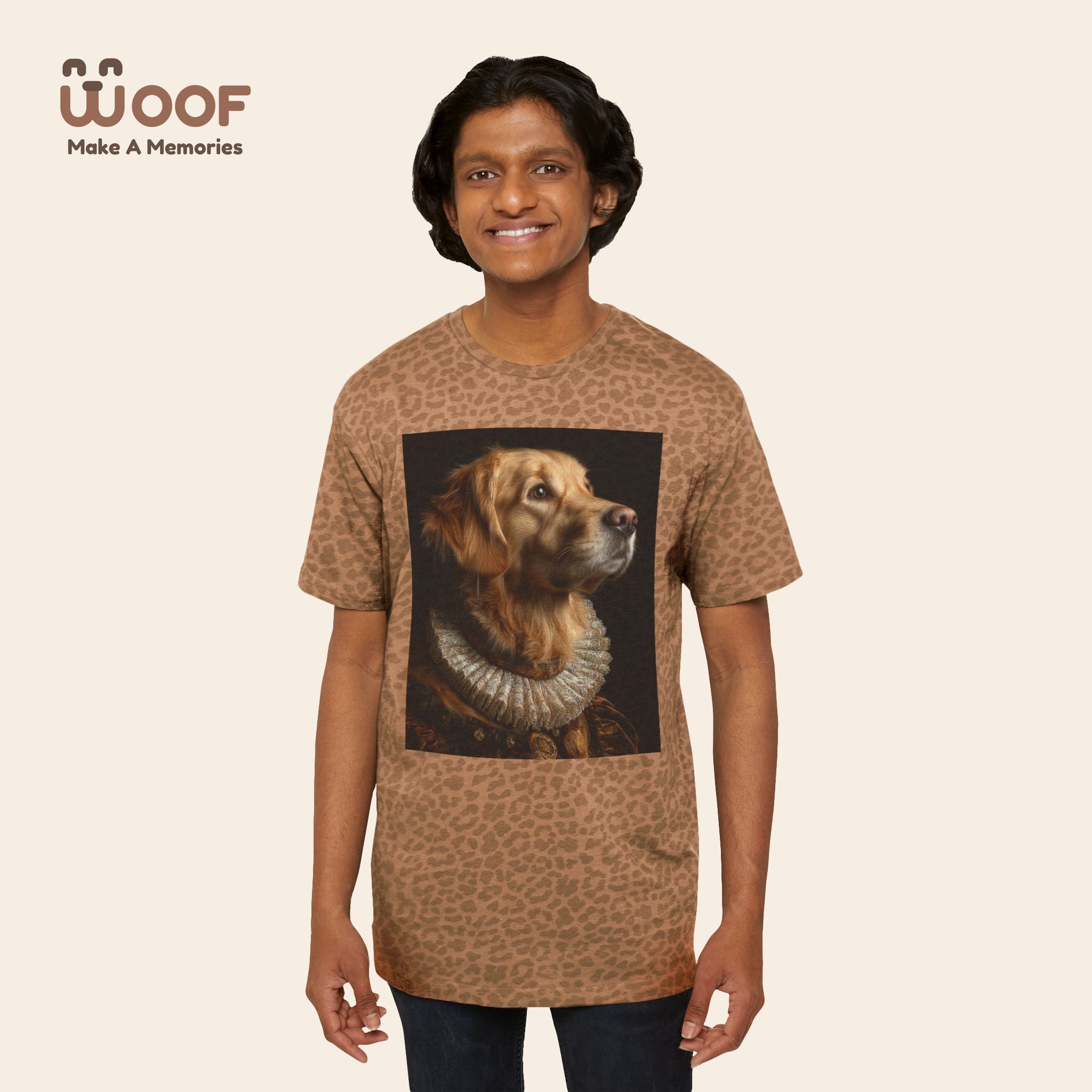 Golden Retriever Art Tee, Pet Lover Shirt, Animal Lover Gift, Cute Dog T-Shirt, Gift for Her