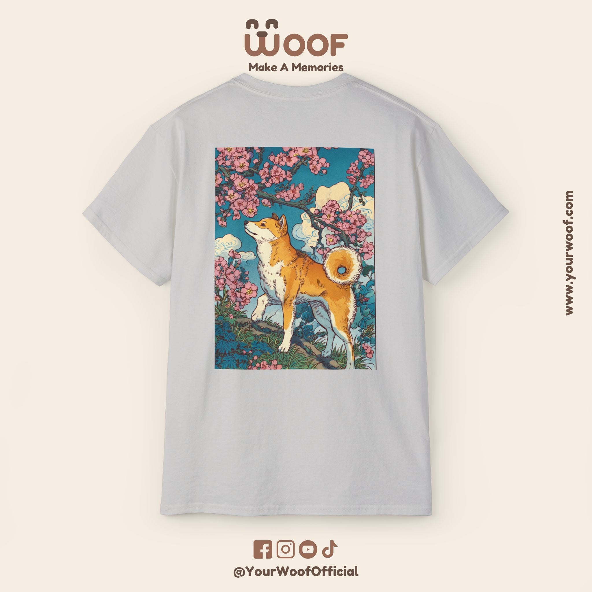 Floral Dog Art Tee, Unisex Tee, Pet Lover Shirt, Eco-Friendly Fashion, Gift for Dog Owners, Dog Mom Gift