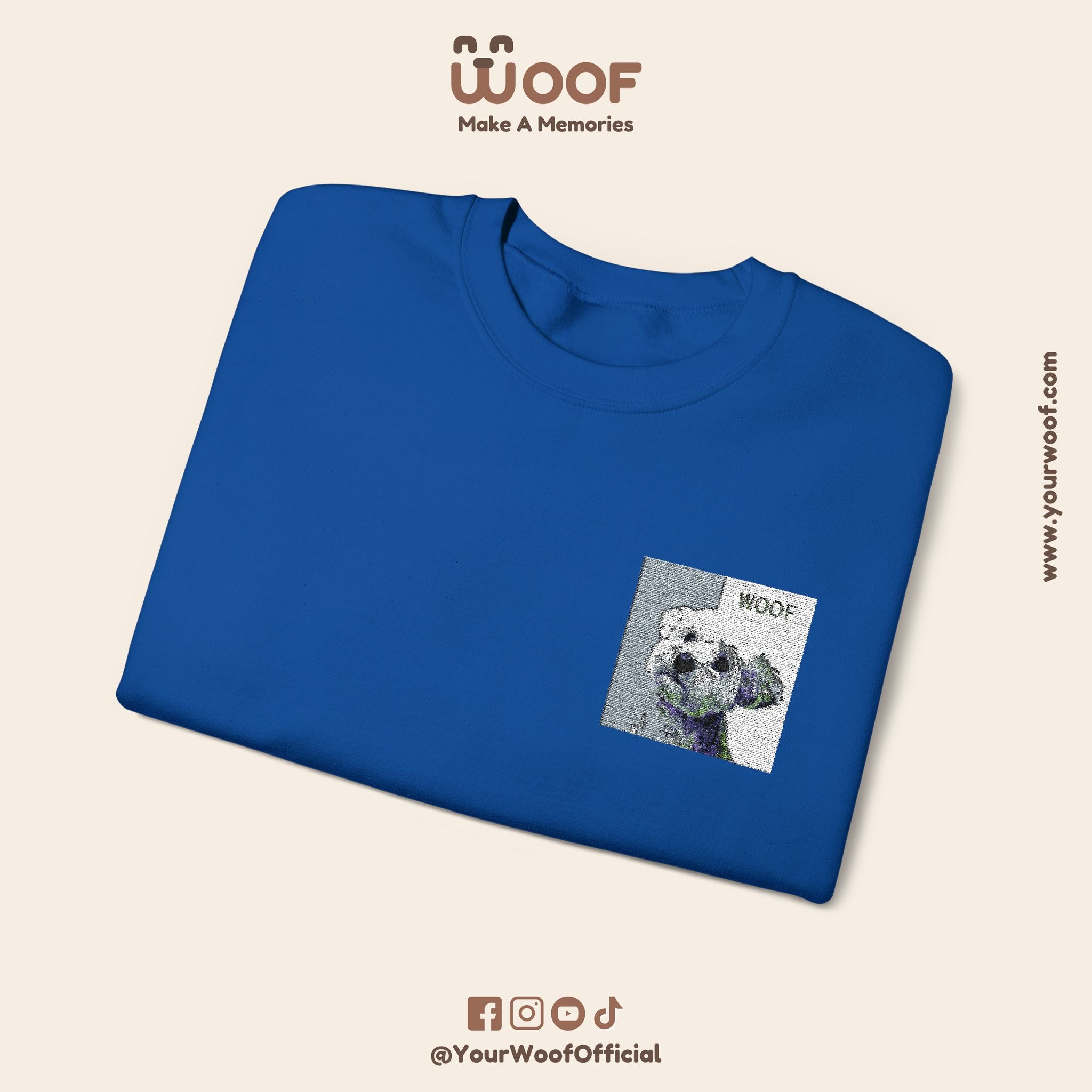 Cozy Dog Lover Crewneck Sweatshirt - Perfect Gift for Animal Lovers